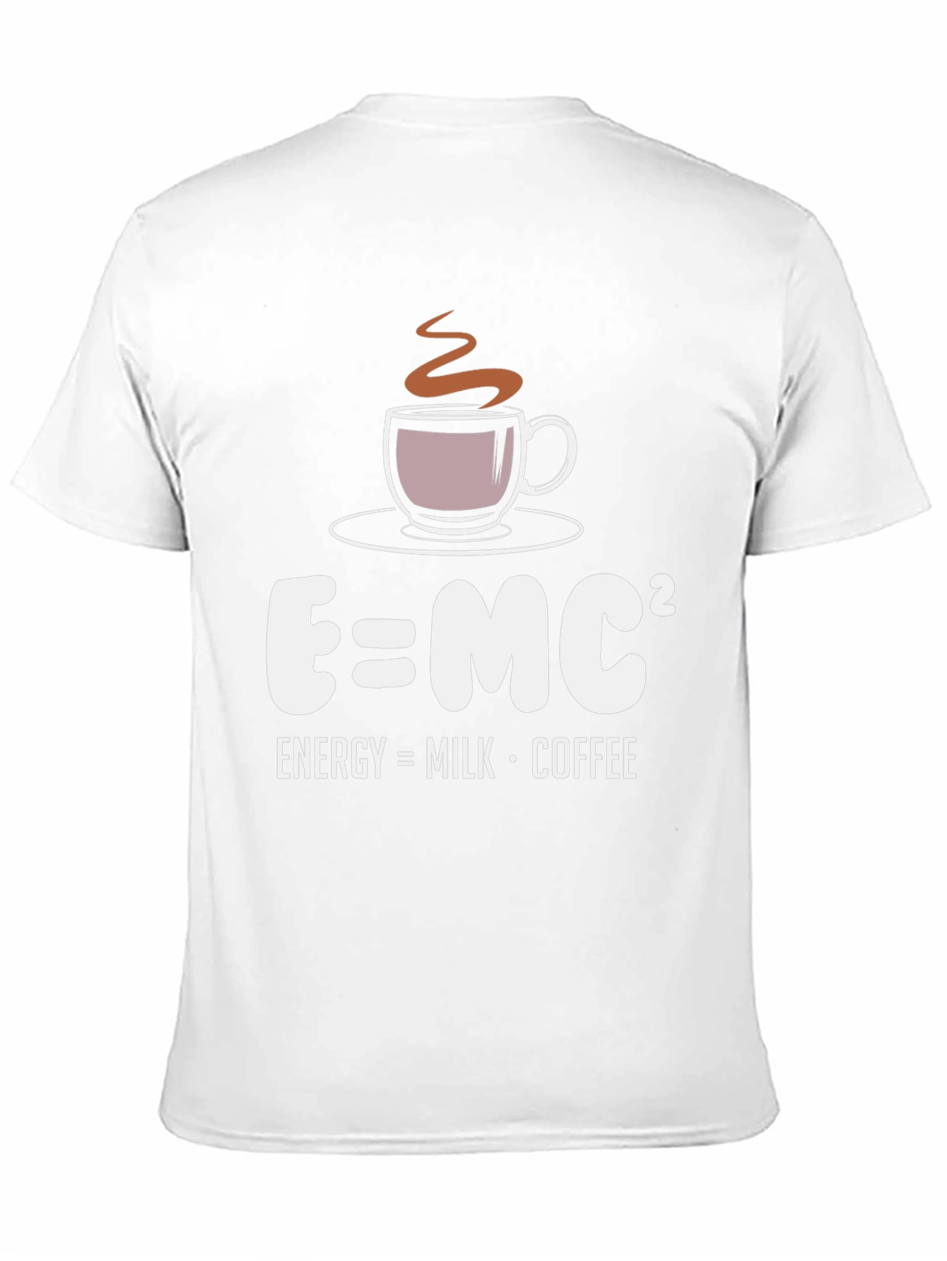 E=MC² Coffee Humor T-Shirt