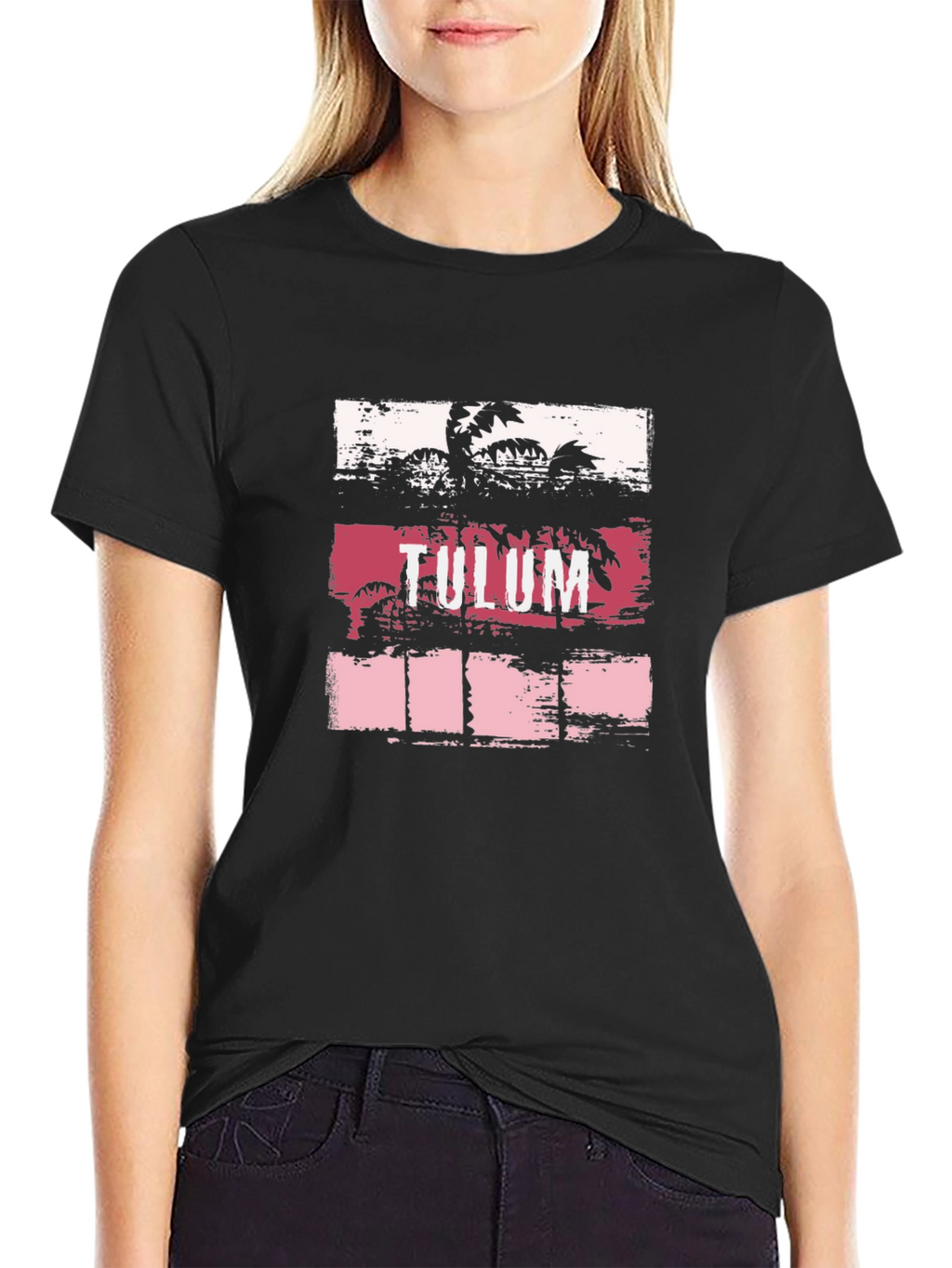 Tulum Palm Tree Graphic Tee