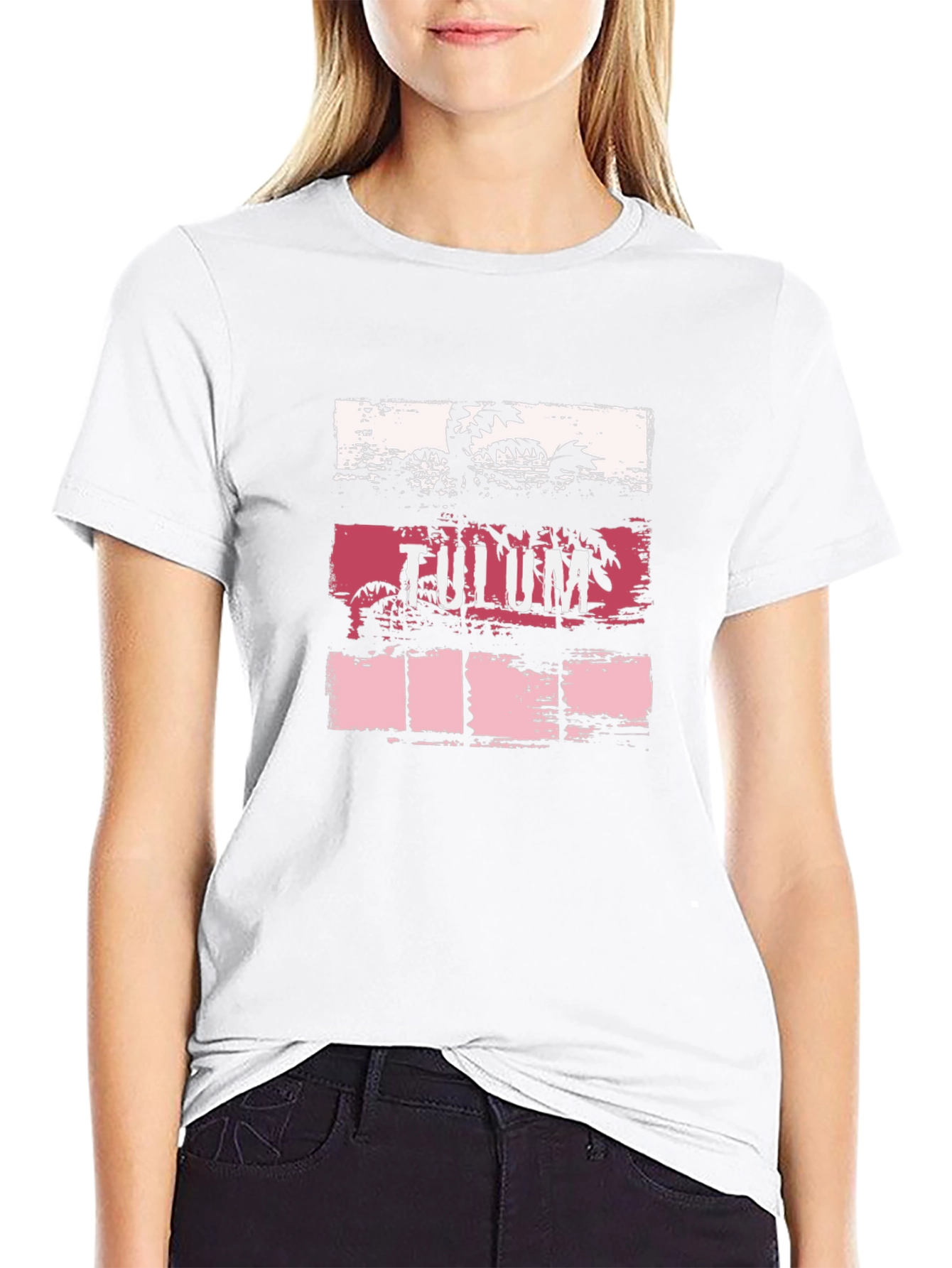 Tulum Palm Tree Graphic Tee