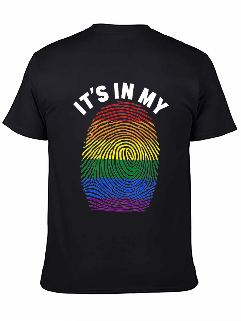 Pride Fingerprint T-Shirt LGBTQ+ Equality