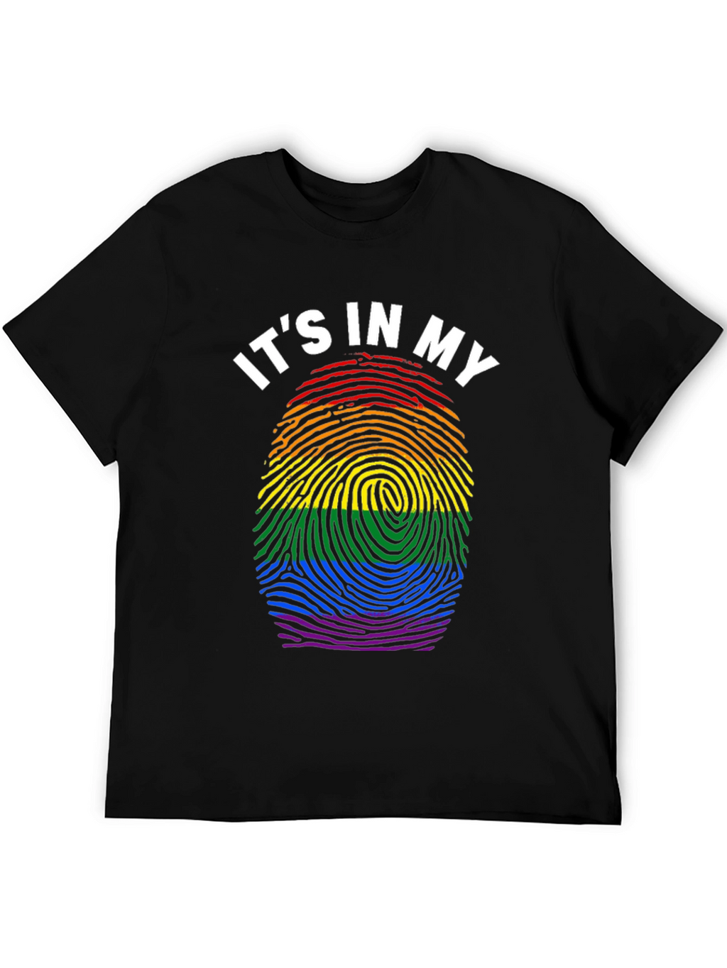 Pride Fingerprint T-Shirt LGBTQ+ Equality