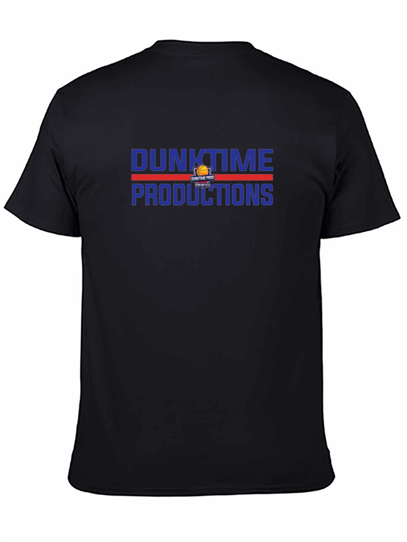 Dunktime Productions Black Graphic Tee