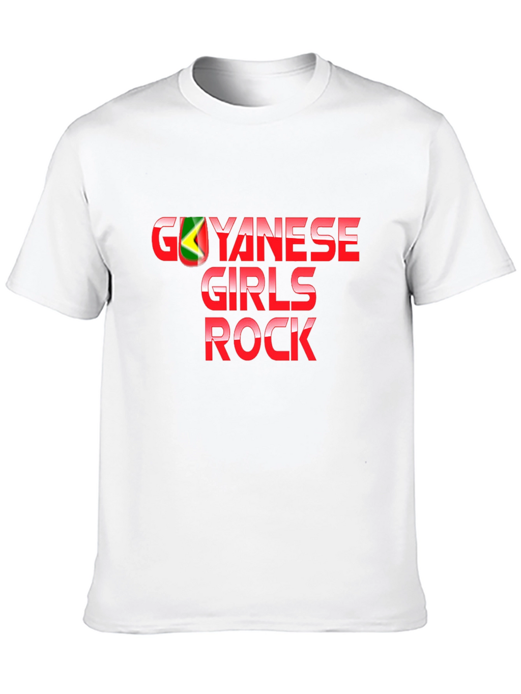 Guyanese Girls Rock T-Shirt - Black Graphic Tee