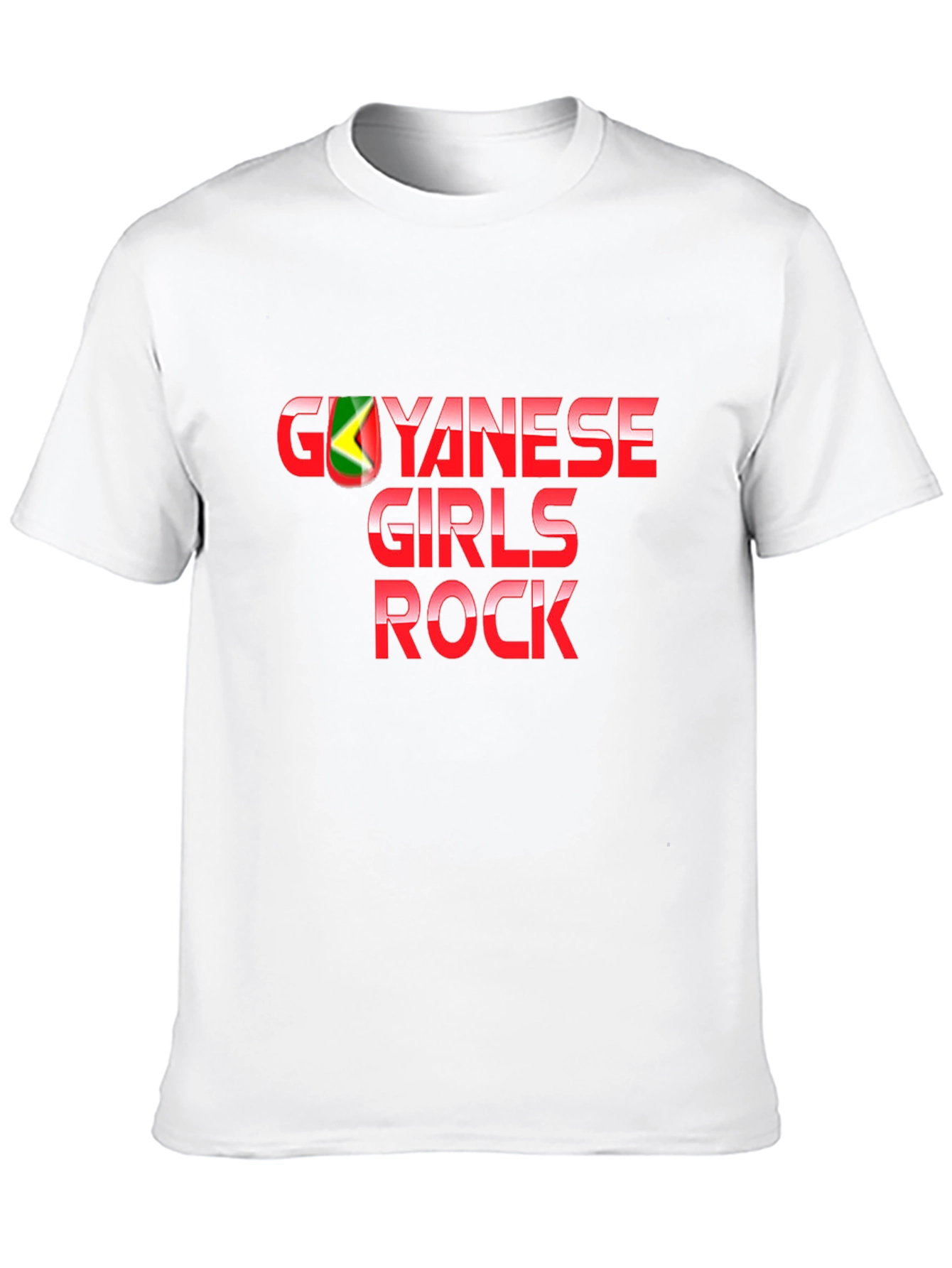 Guyanese Girls Rock T-Shirt - Black Graphic Tee
