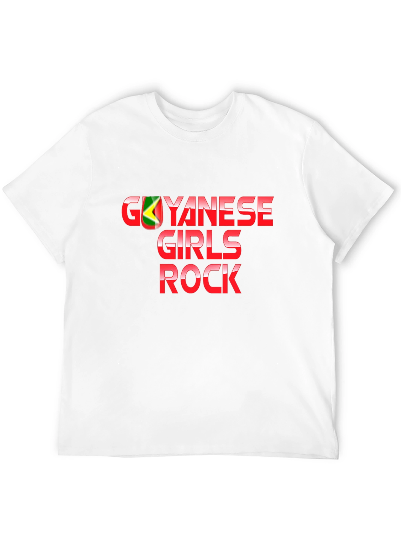 Guyanese Girls Rock T-Shirt - Black Graphic Tee