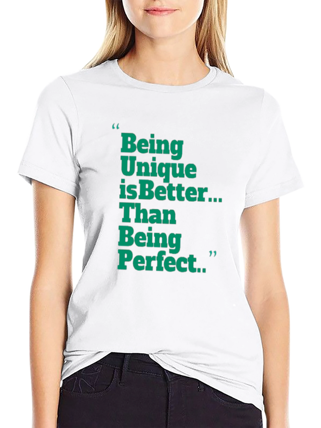 Unique is Better Graphic Tee - Mens Black T-Shirt