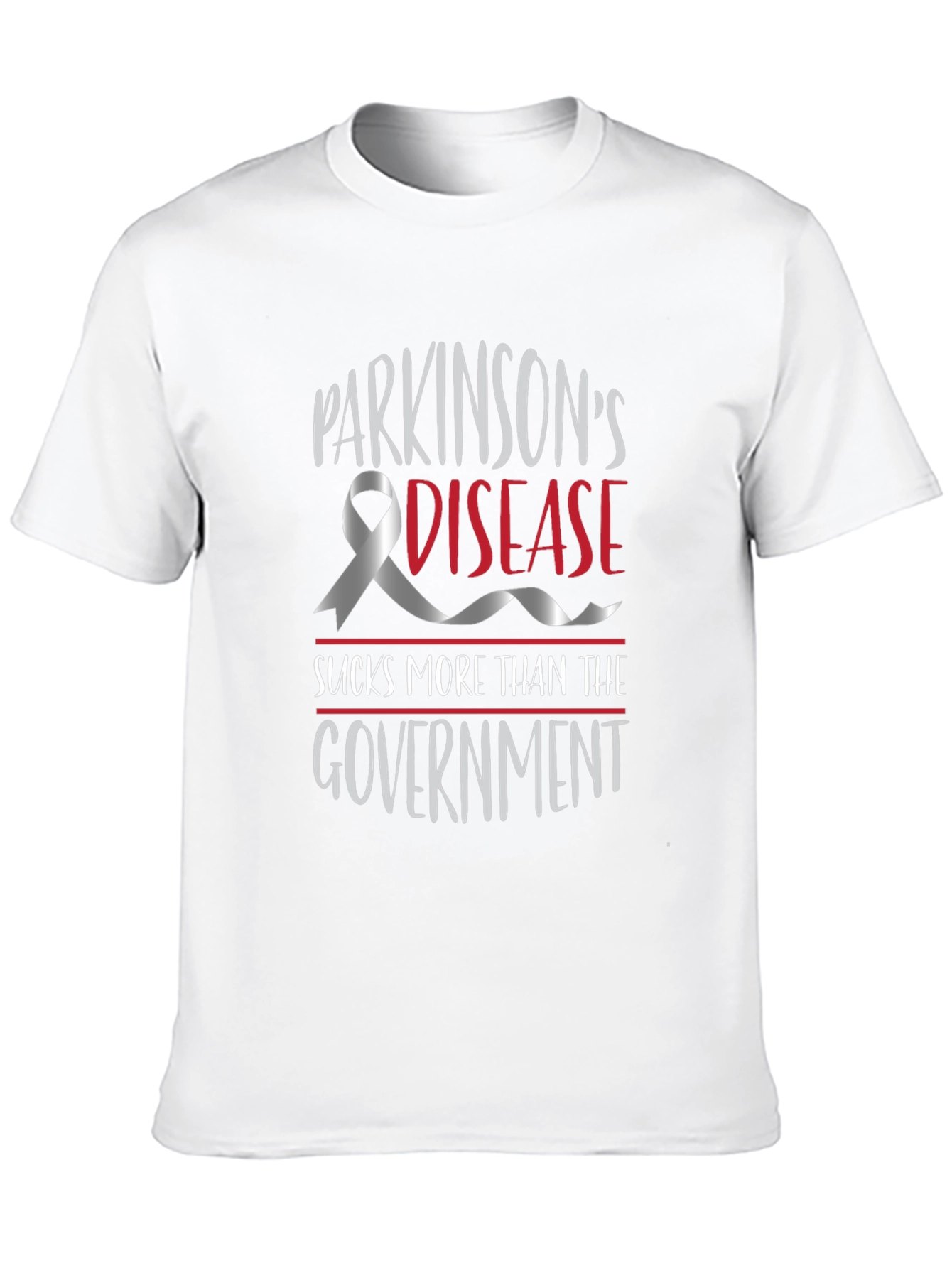 Parkinsons Disease Awareness Graphic Tee - Sucks More Than Government