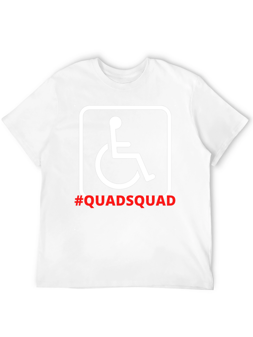 Quad Squad Wheelchair Graphic Tee