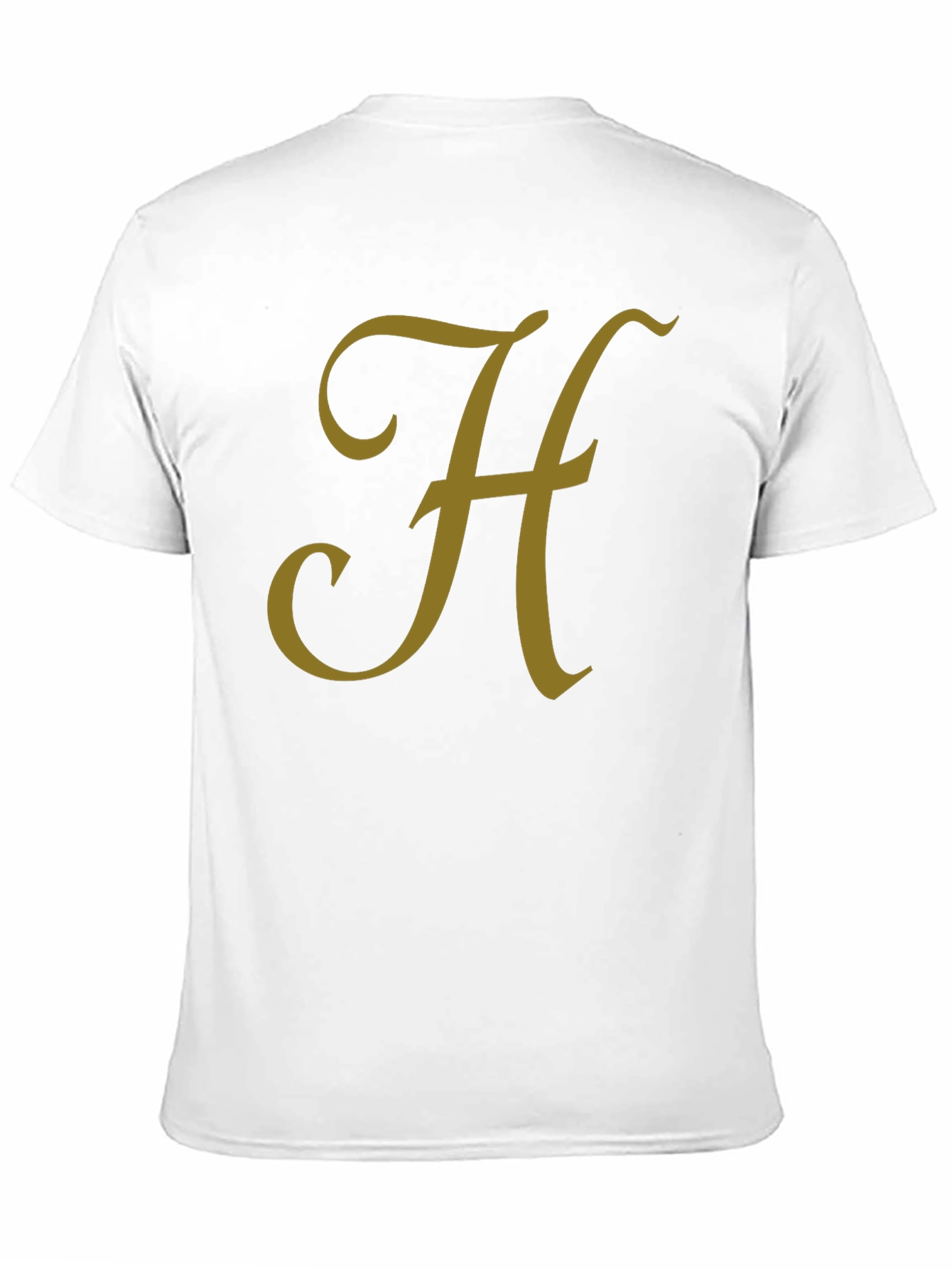Monogram H Black T-Shirt