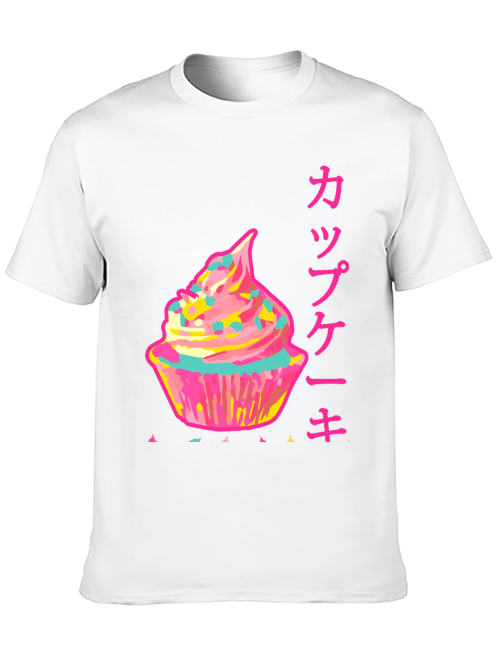 Cupcake Graphic Tee - Kawaii Japanese Style
