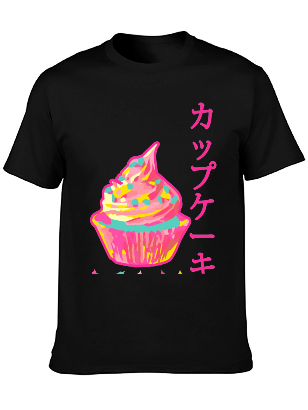 Cupcake Graphic Tee - Kawaii Japanese Style