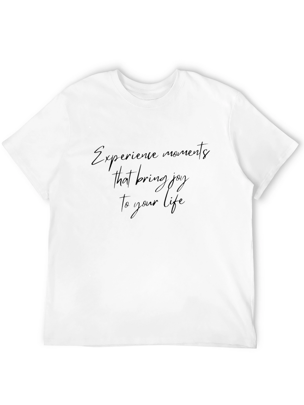 Joyful Moments Graphic Tee - Soft Cotton Blend
