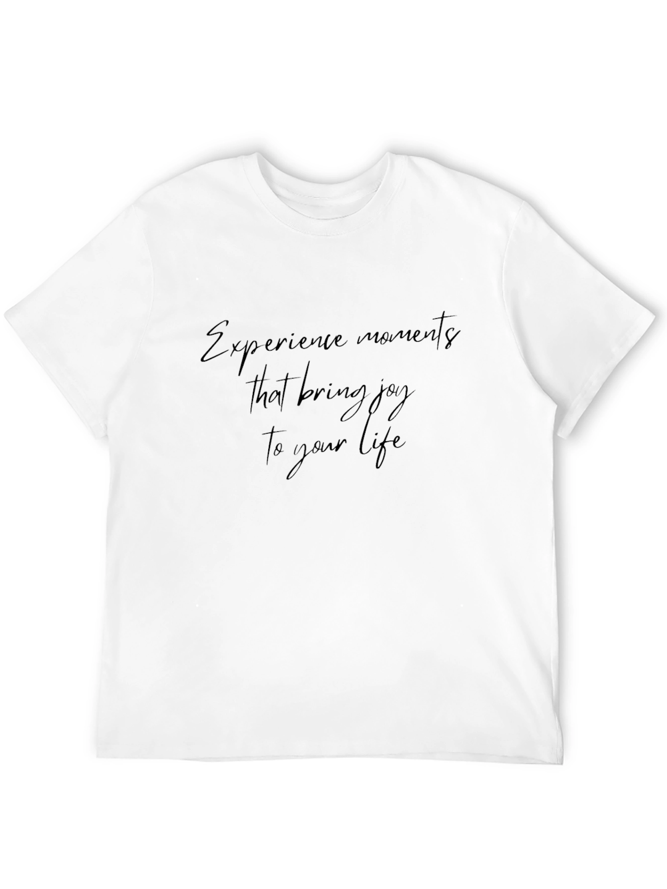 Joyful Moments Graphic Tee - Soft Cotton Blend