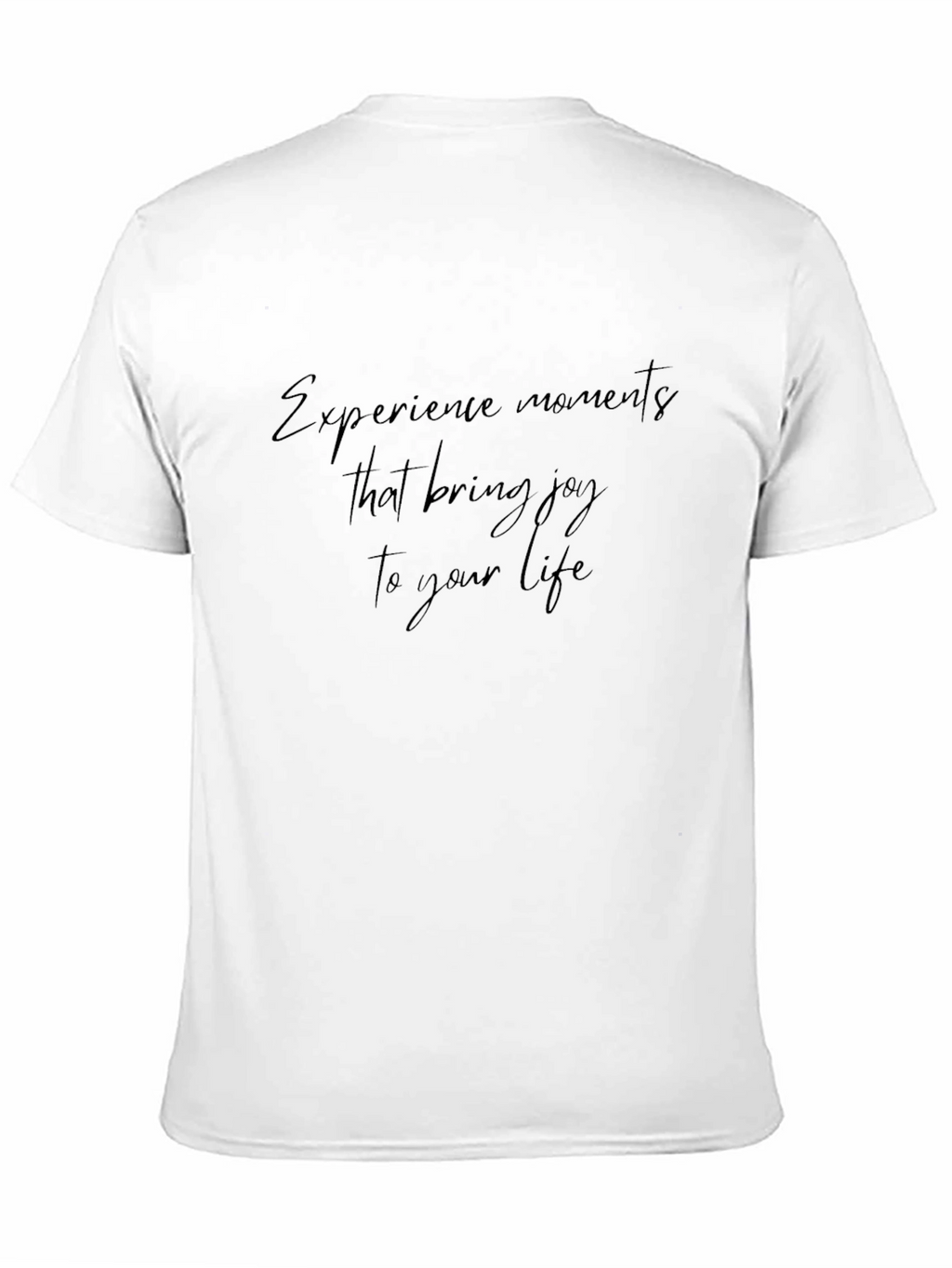 Joyful Moments Graphic Tee - Soft Cotton Blend