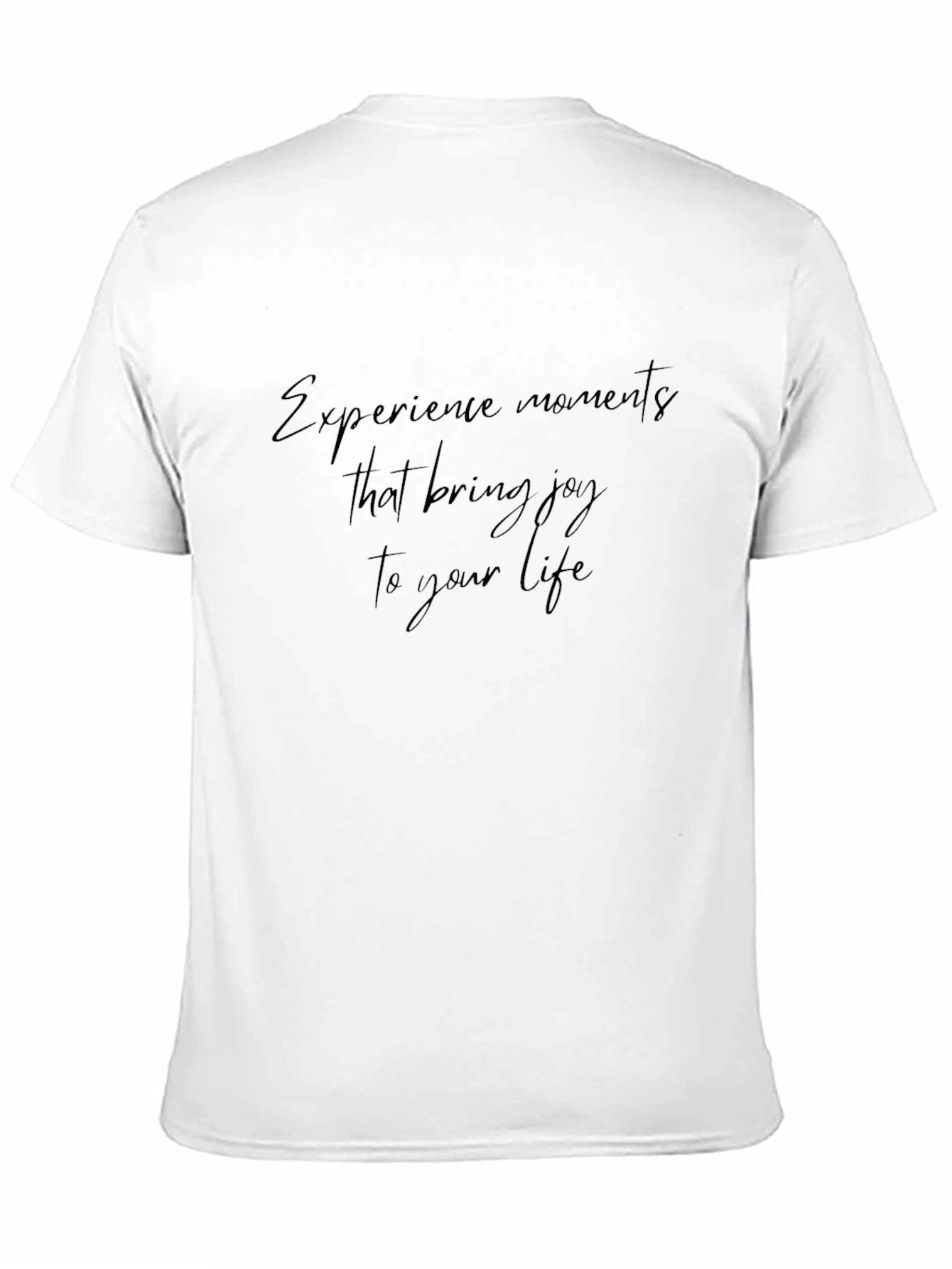 Joyful Moments Graphic Tee - Soft Cotton Blend
