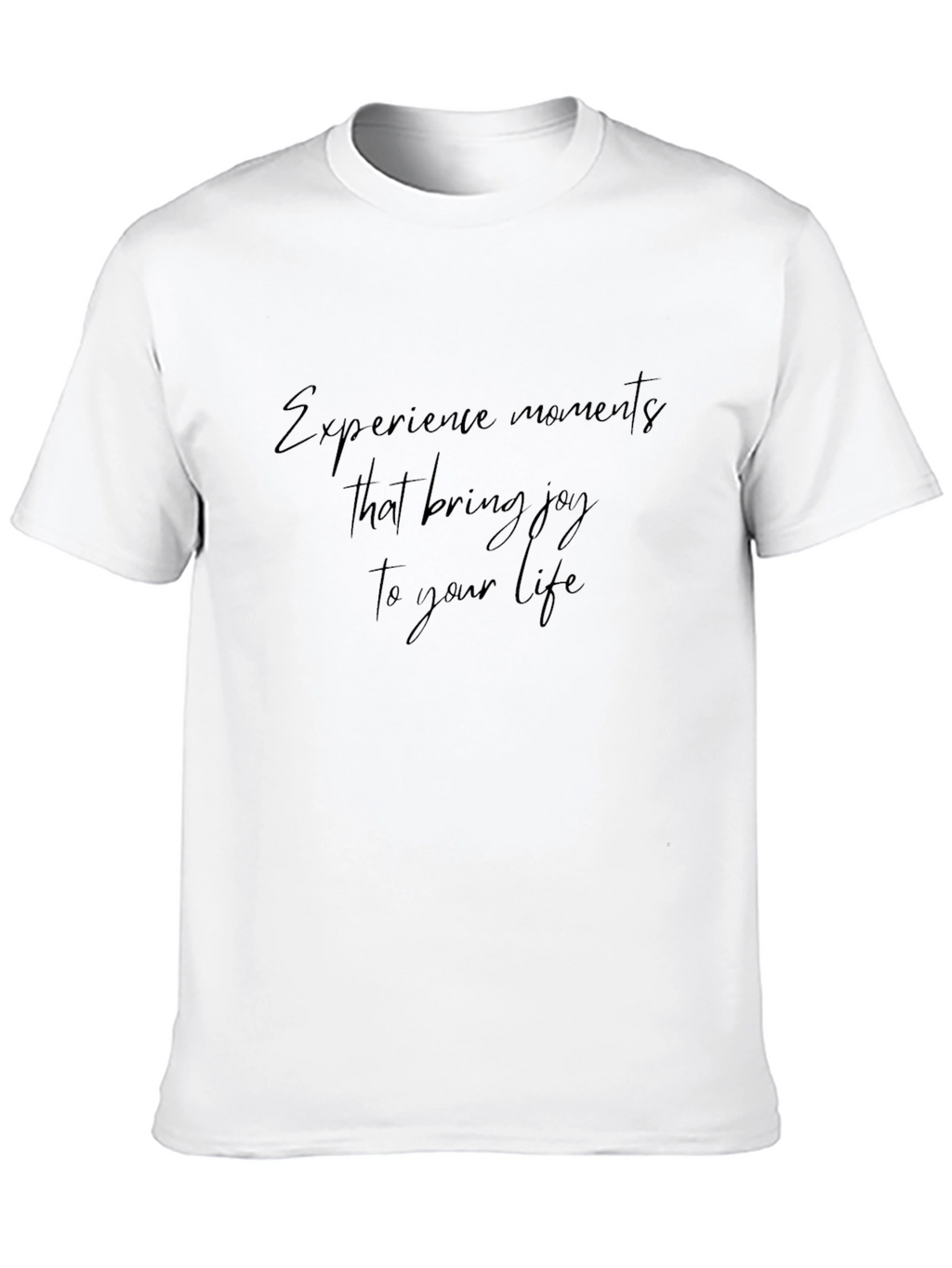 Joyful Moments Graphic Tee - Soft Cotton Blend
