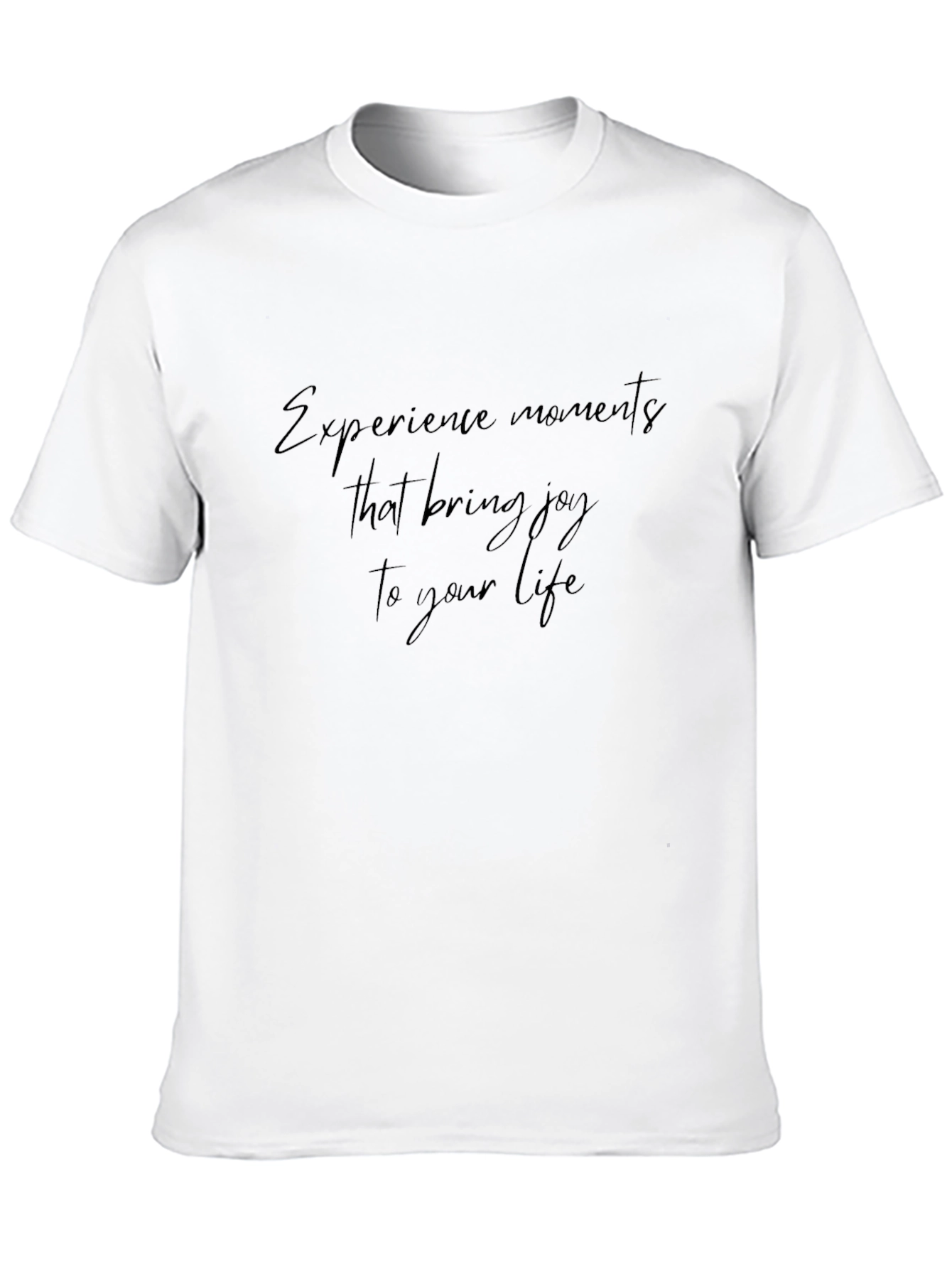 Joyful Moments Graphic Tee - Soft Cotton Blend