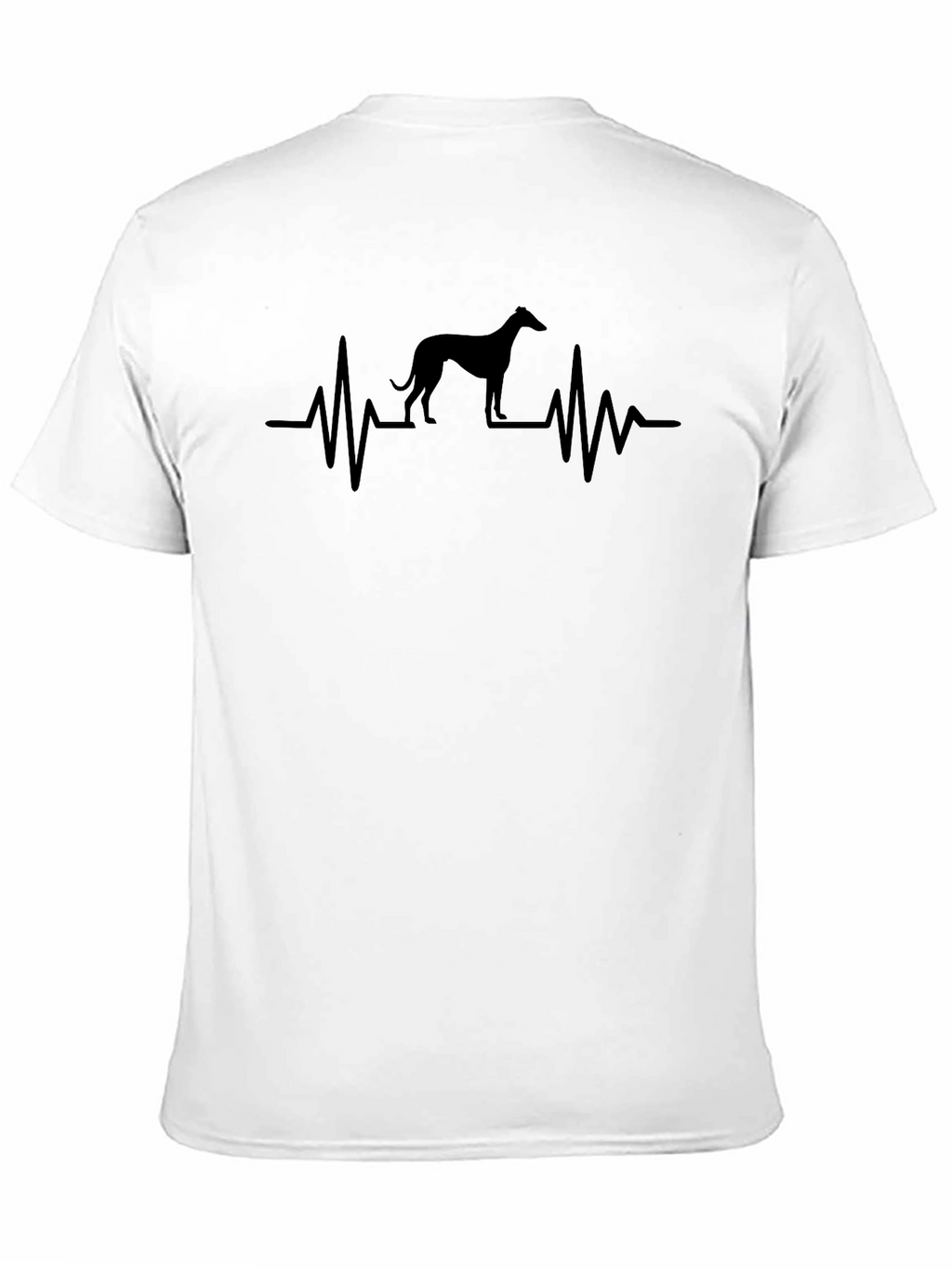 Greyhound Heartbeat T-Shirt - Stylish Dog Lover Tee