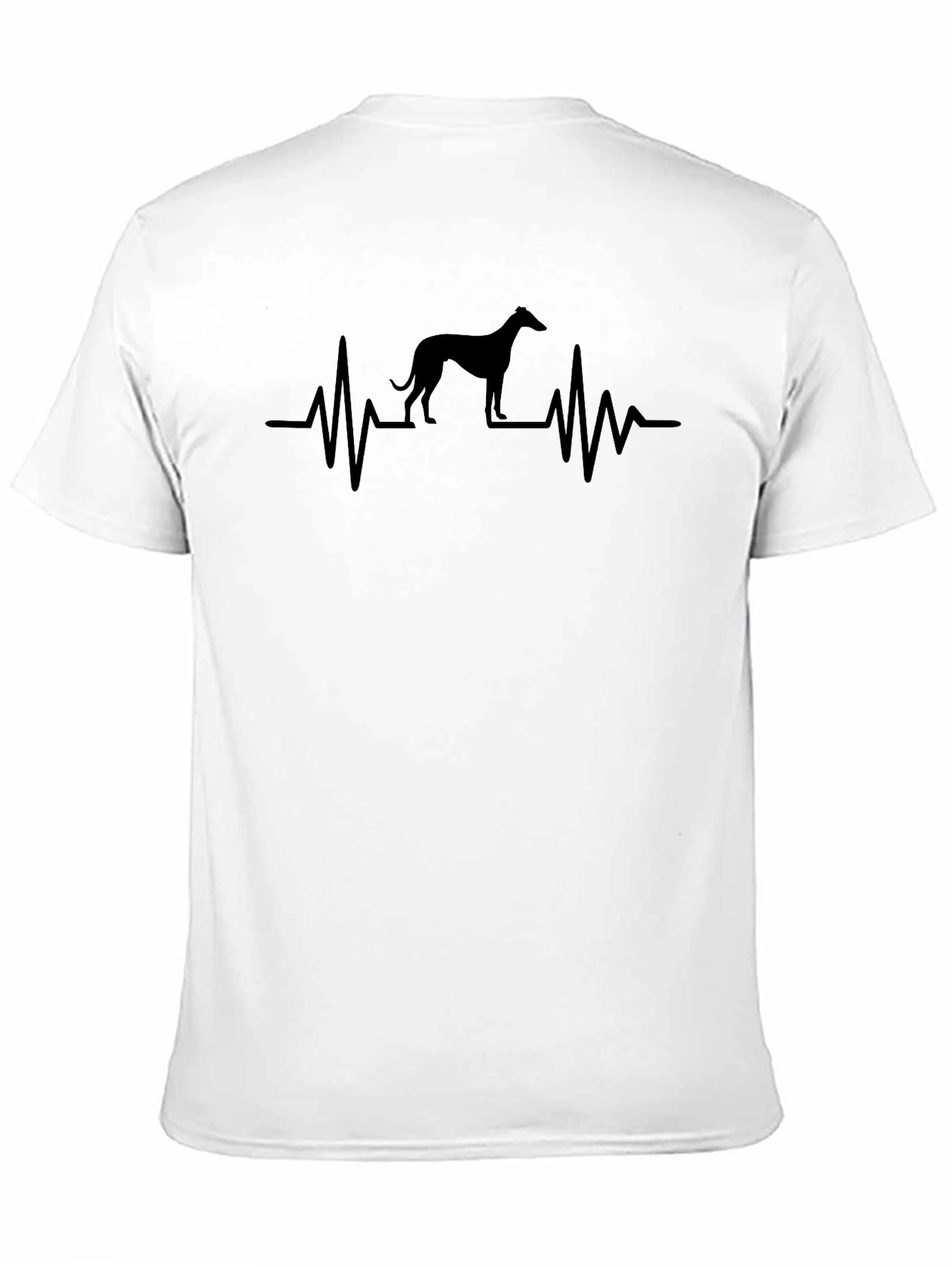 Greyhound Heartbeat T-Shirt - Stylish Dog Lover Tee