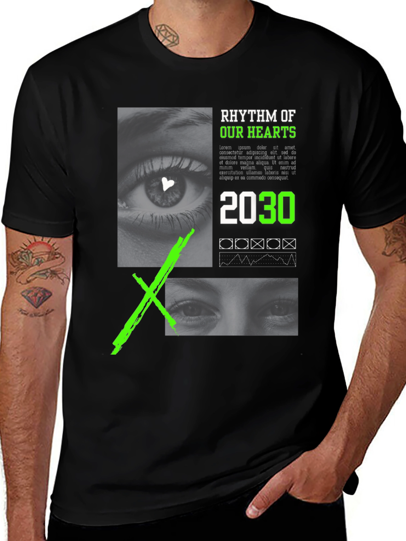 Rhythm of Our Hearts 2030 Graphic Tee