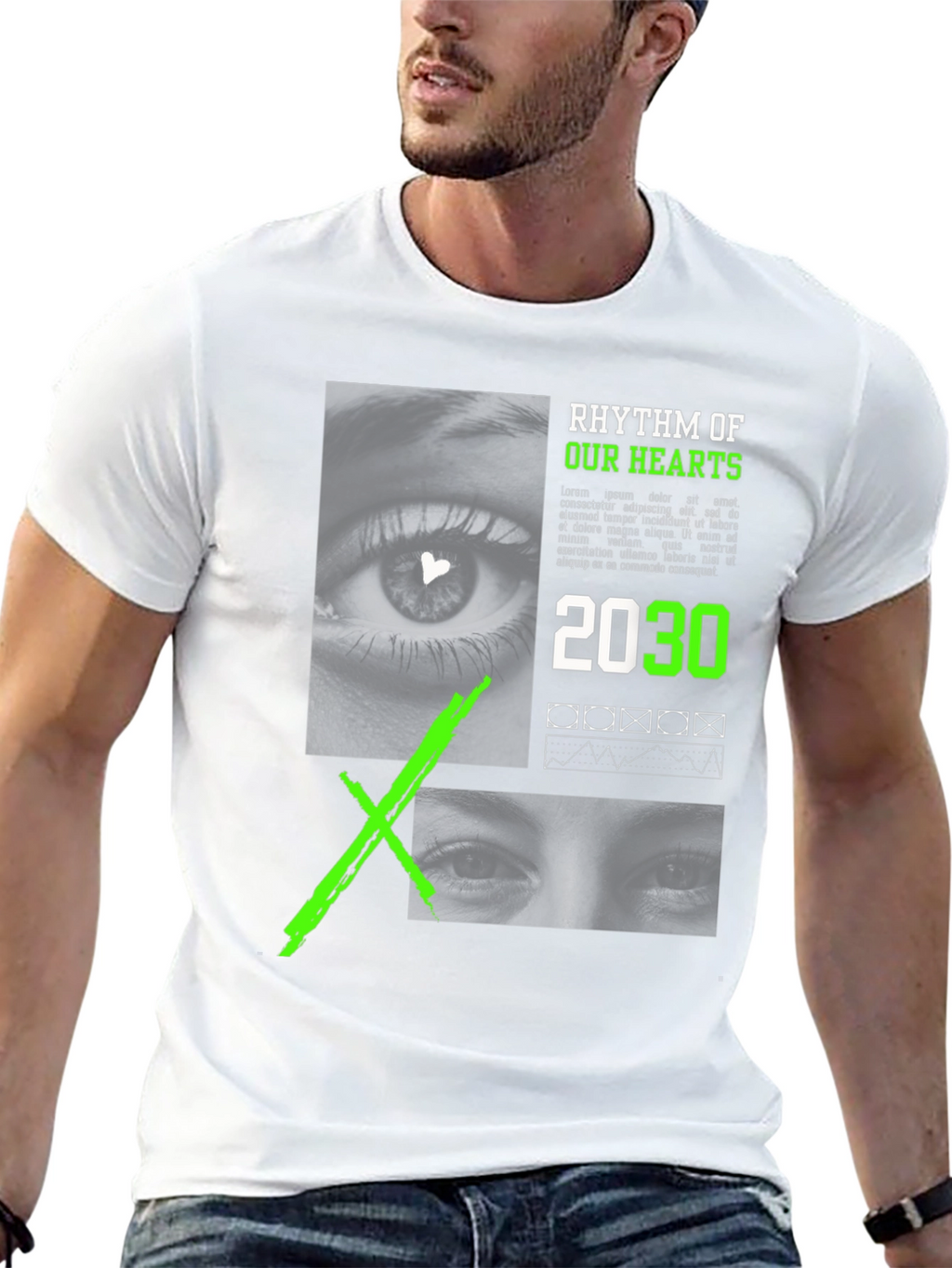 Rhythm of Our Hearts 2030 Graphic Tee