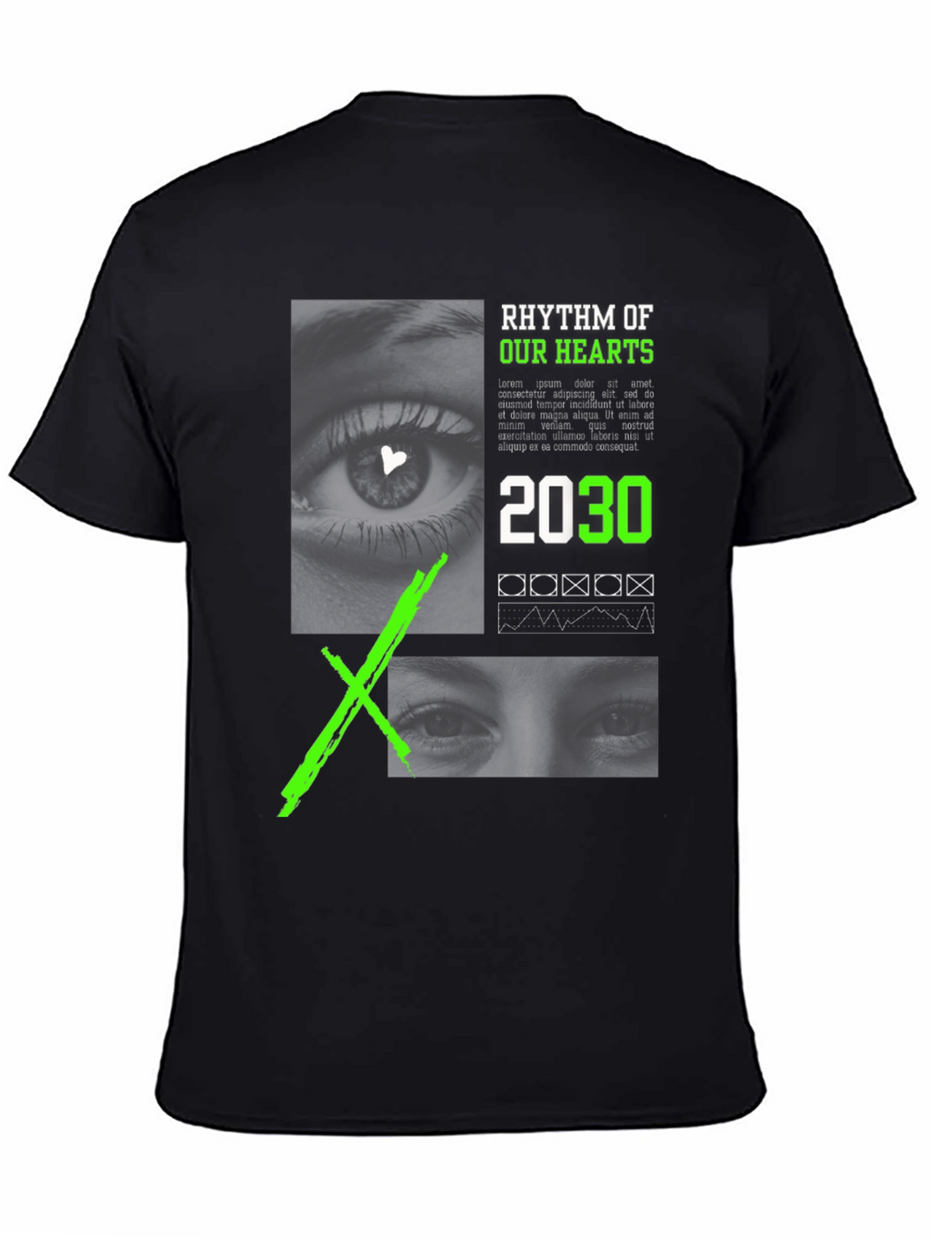 Rhythm of Our Hearts 2030 Graphic Tee