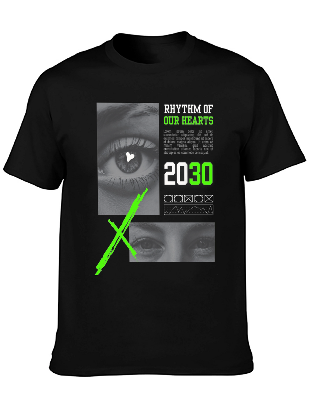 Rhythm of Our Hearts 2030 Graphic Tee
