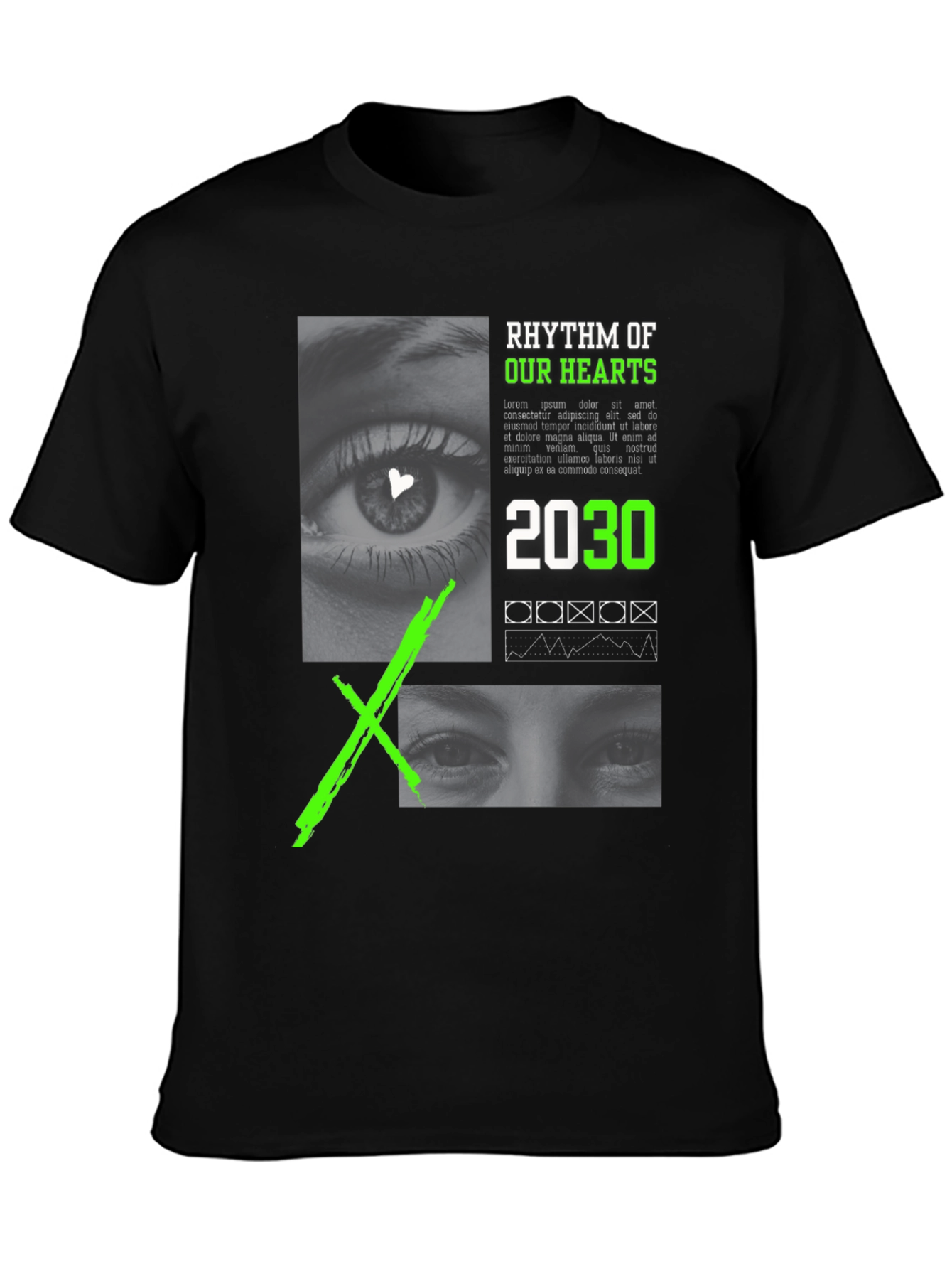 Rhythm of Our Hearts 2030 Graphic Tee
