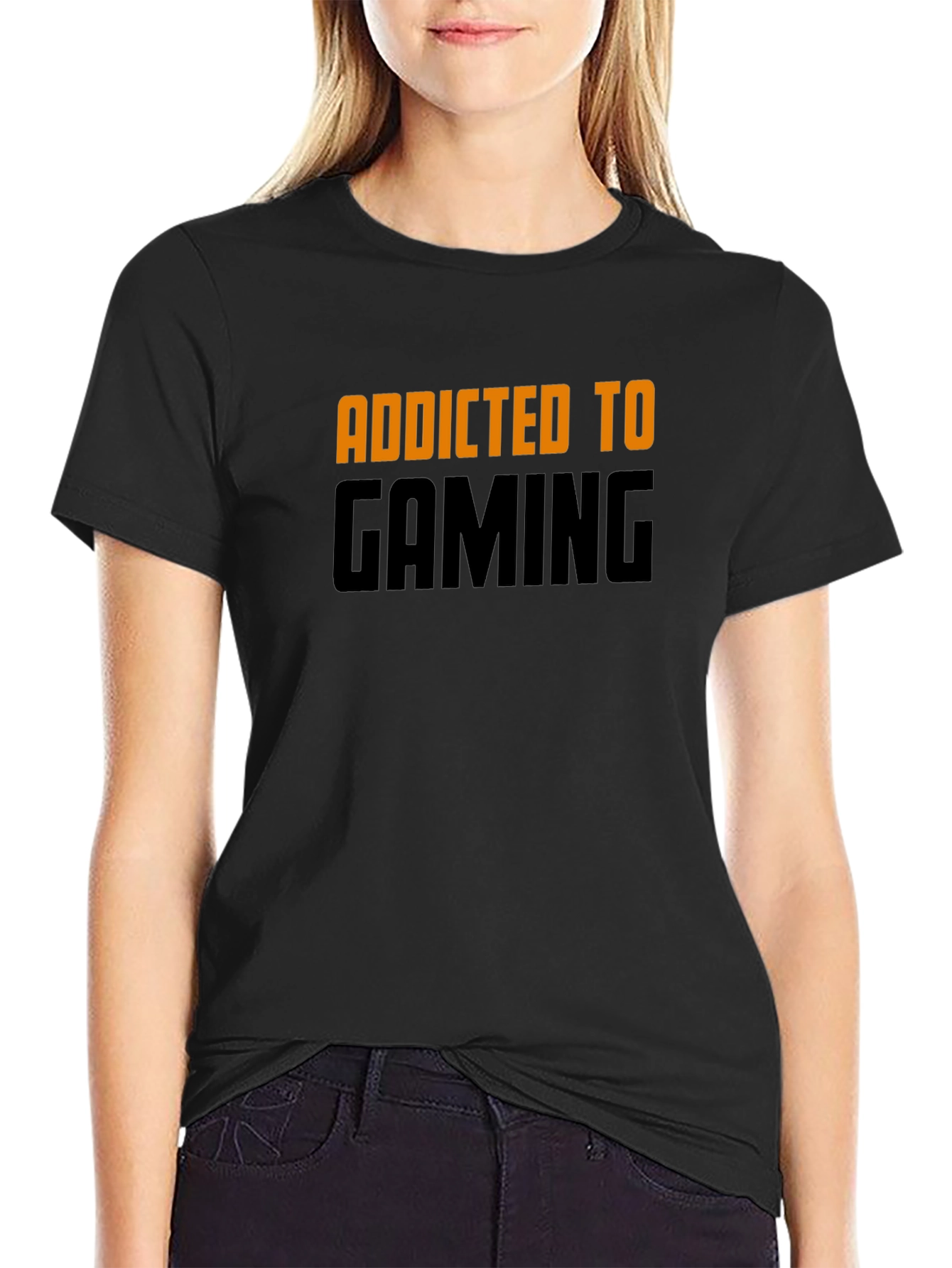 Addicted to Gaming T-Shirt - Black
