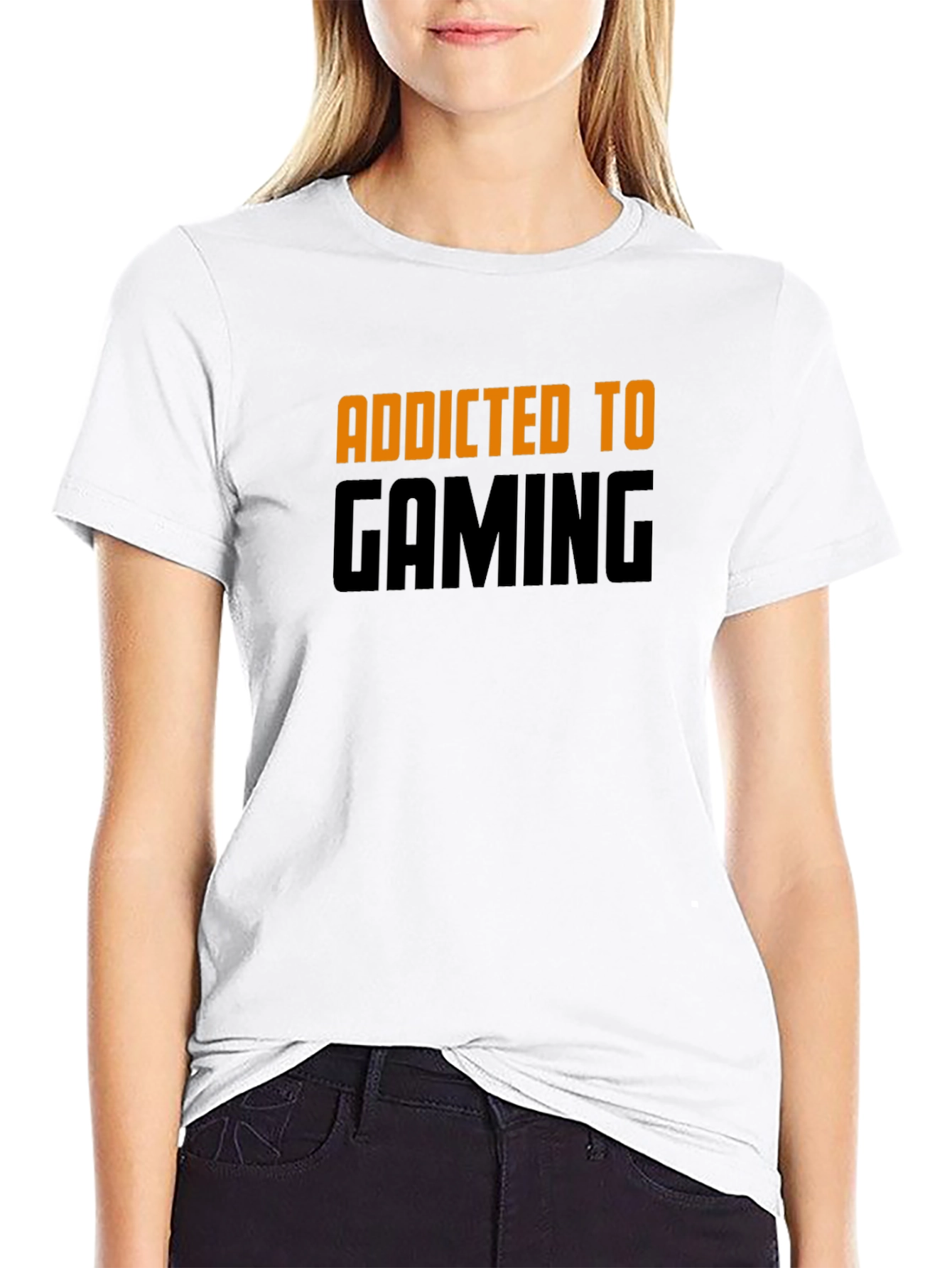 Addicted to Gaming T-Shirt - Black