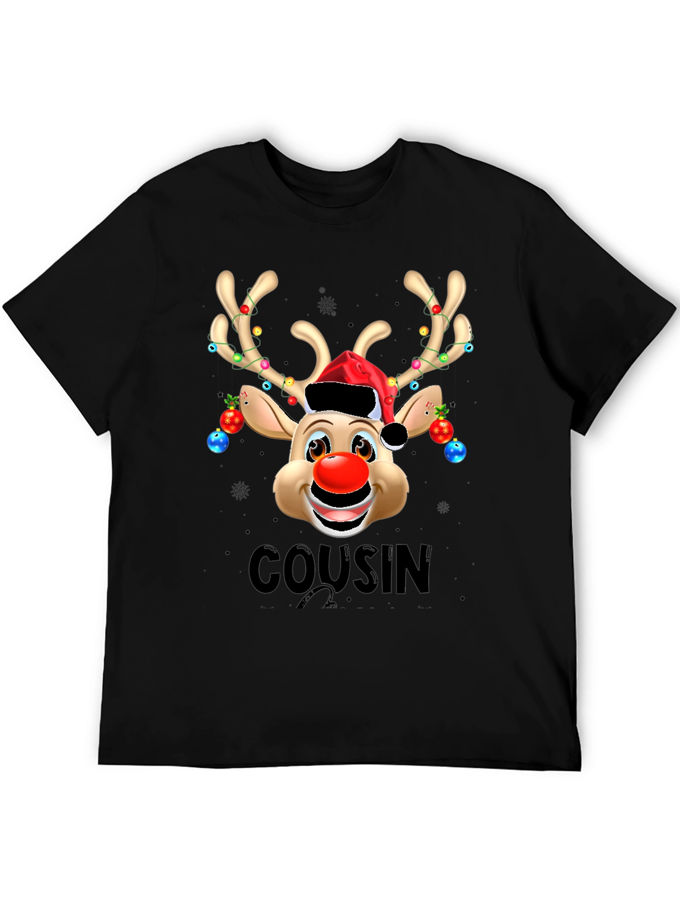 Cousin Christmas Reindeer T-Shirt