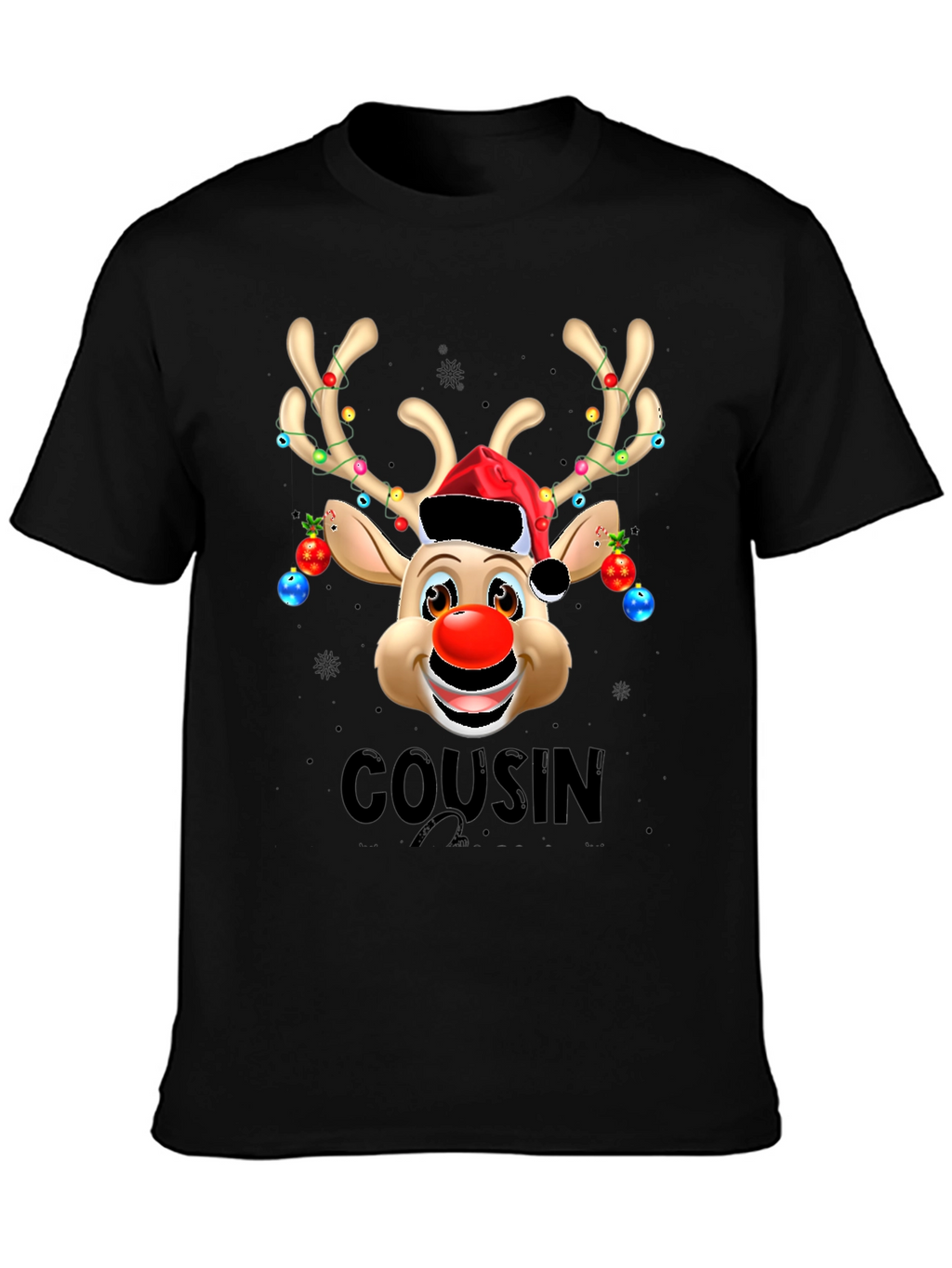 Cousin Christmas Reindeer T-Shirt