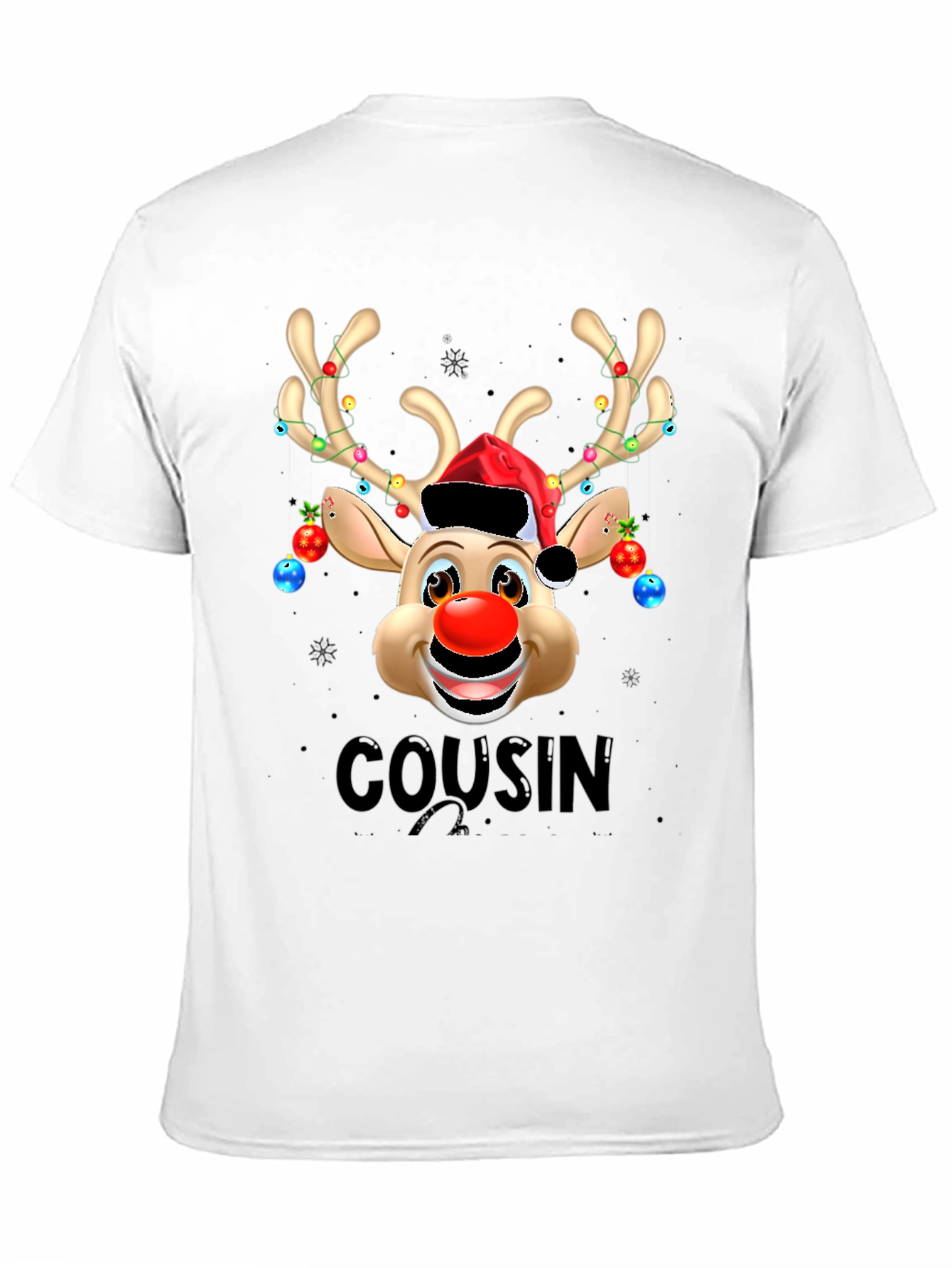 Cousin Christmas Reindeer T-Shirt
