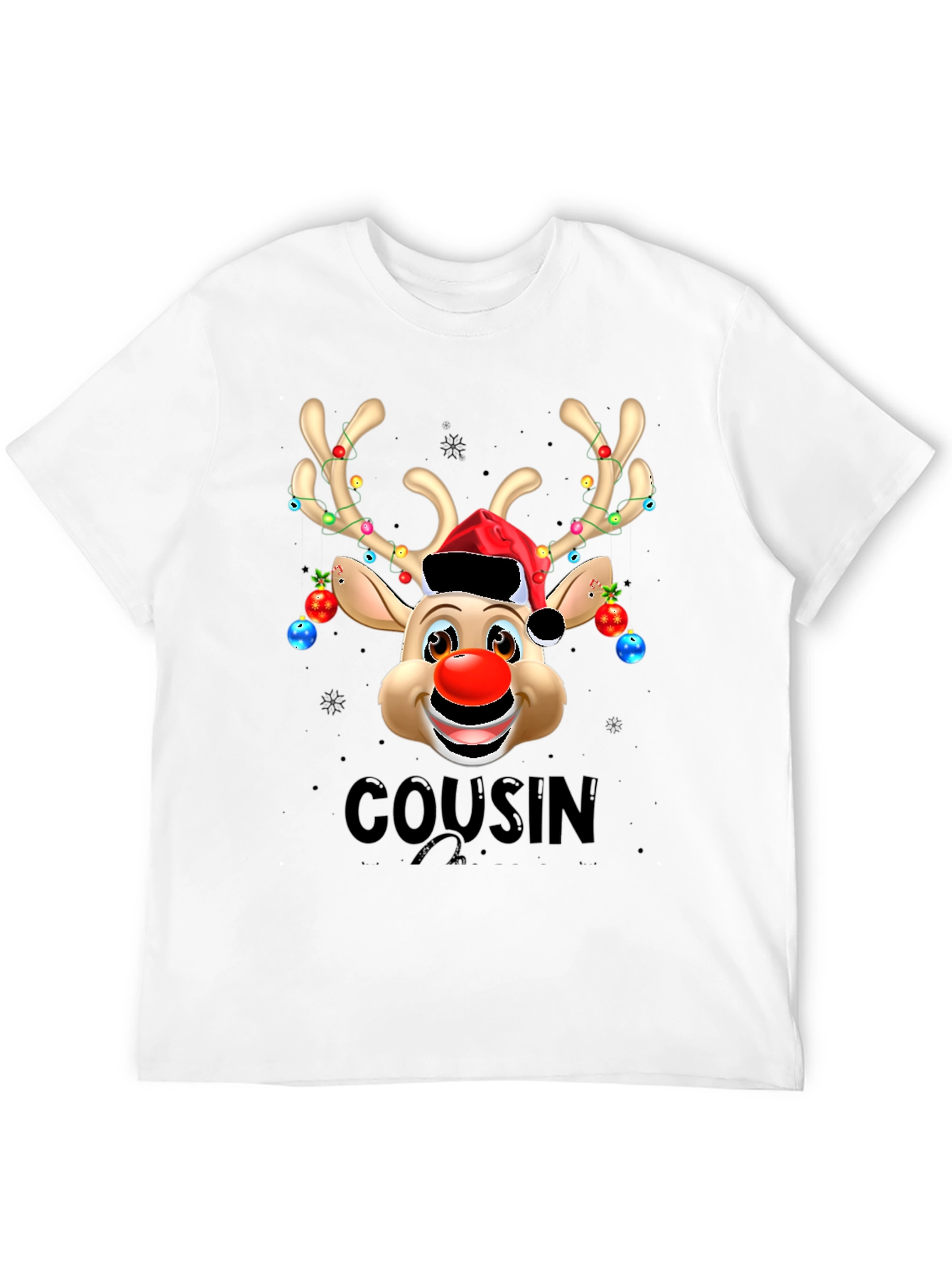 Cousin Christmas Reindeer T-Shirt