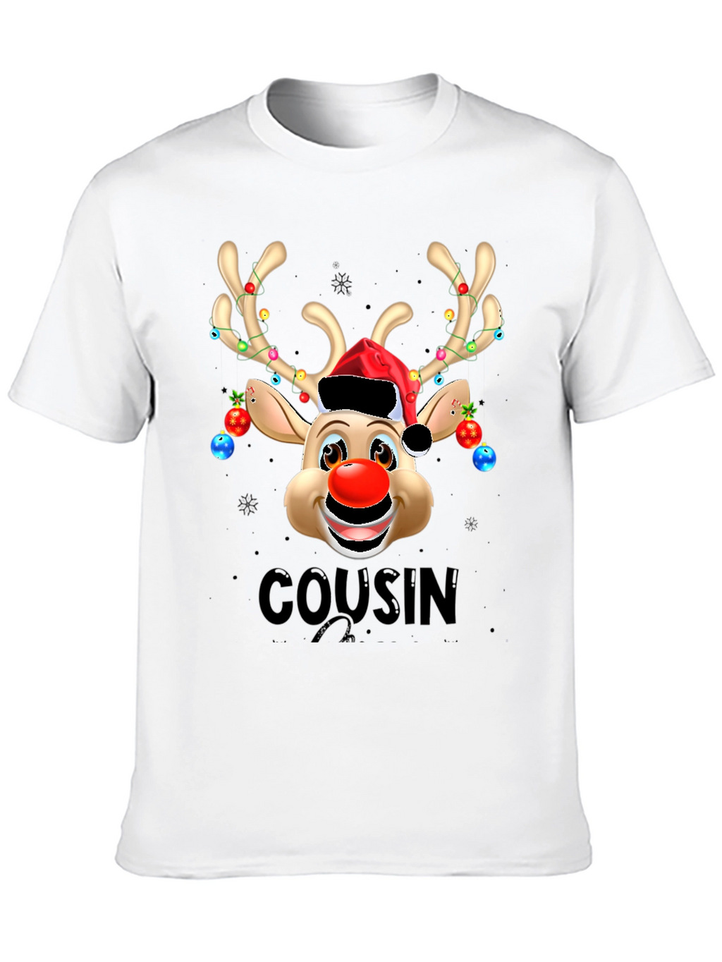 Cousin Christmas Reindeer T-Shirt