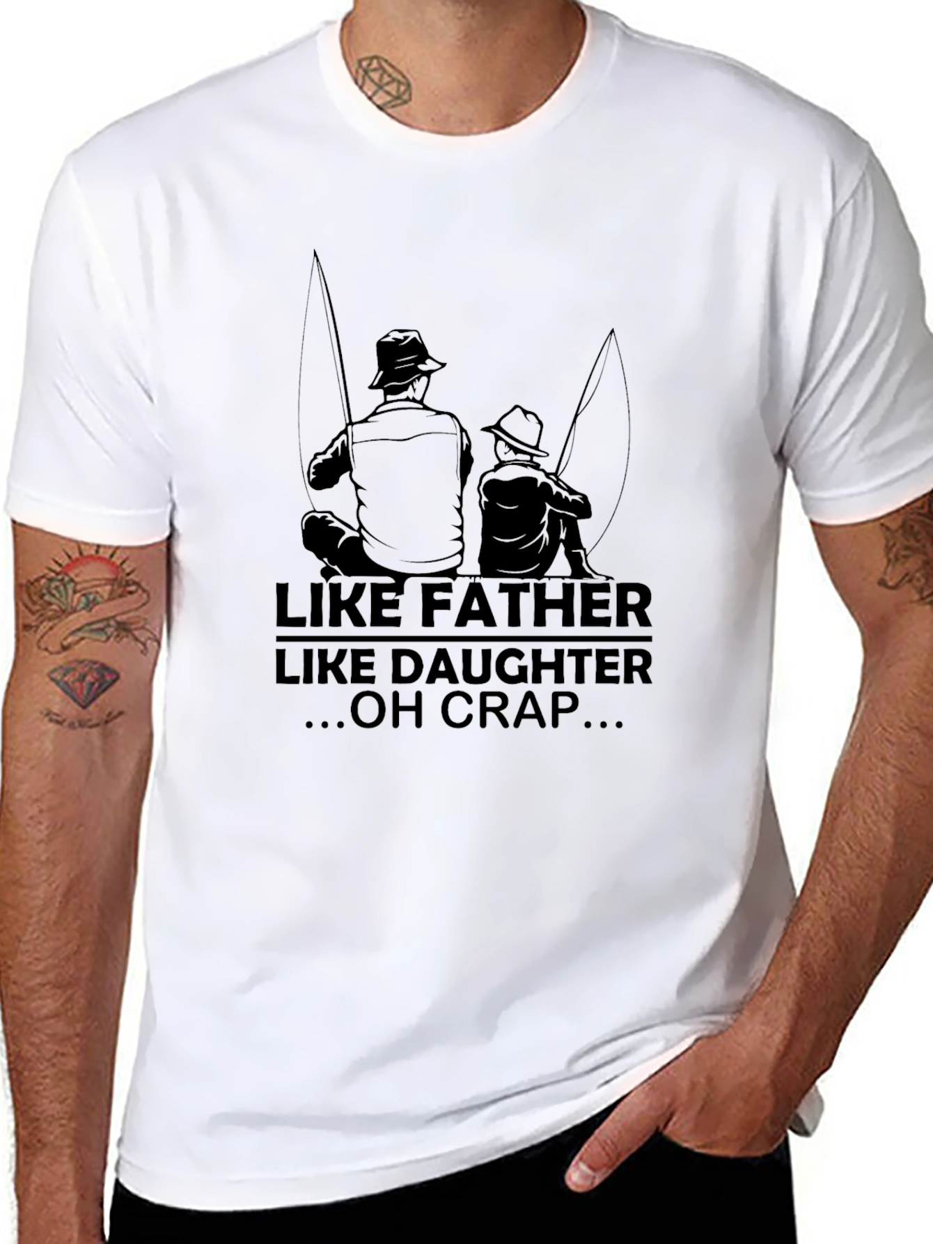 Like Father Like Daughter Graphic T-Shirt