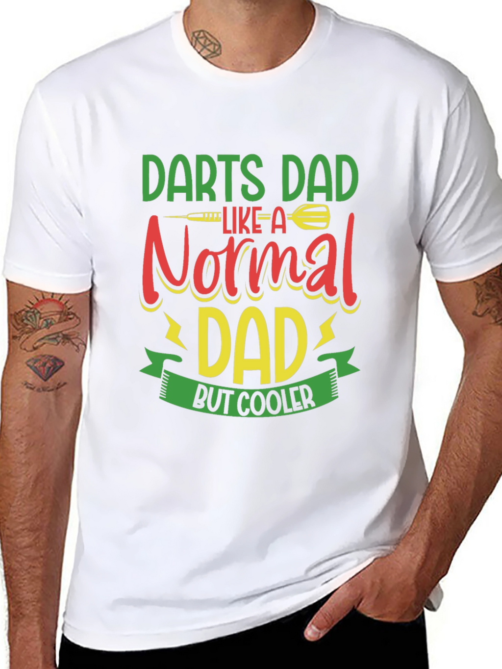 Darts Dad T-Shirt - Cooler Than Normal!