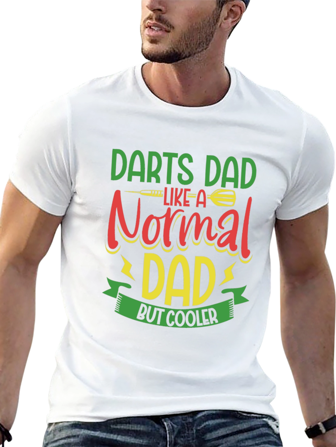 Darts Dad T-Shirt - Cooler Than Normal!