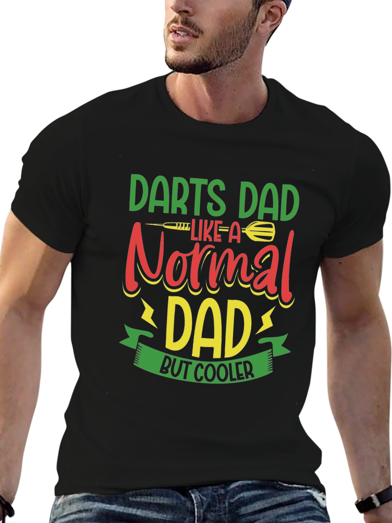Darts Dad T-Shirt - Cooler Than Normal!