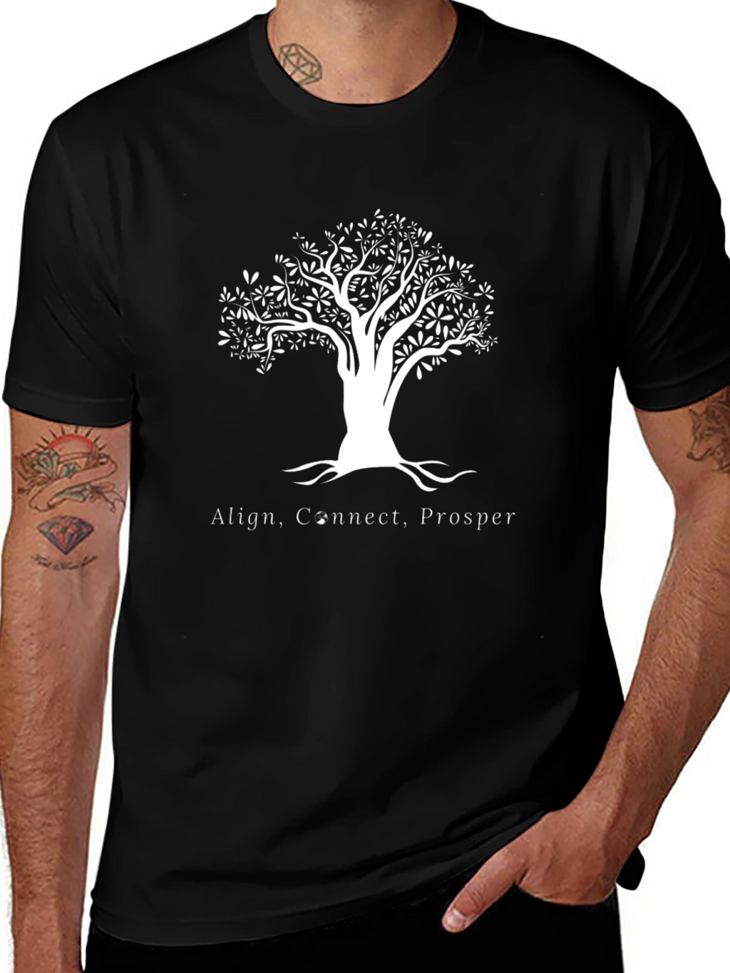 Align Connect Prosper Tree Graphic Tee