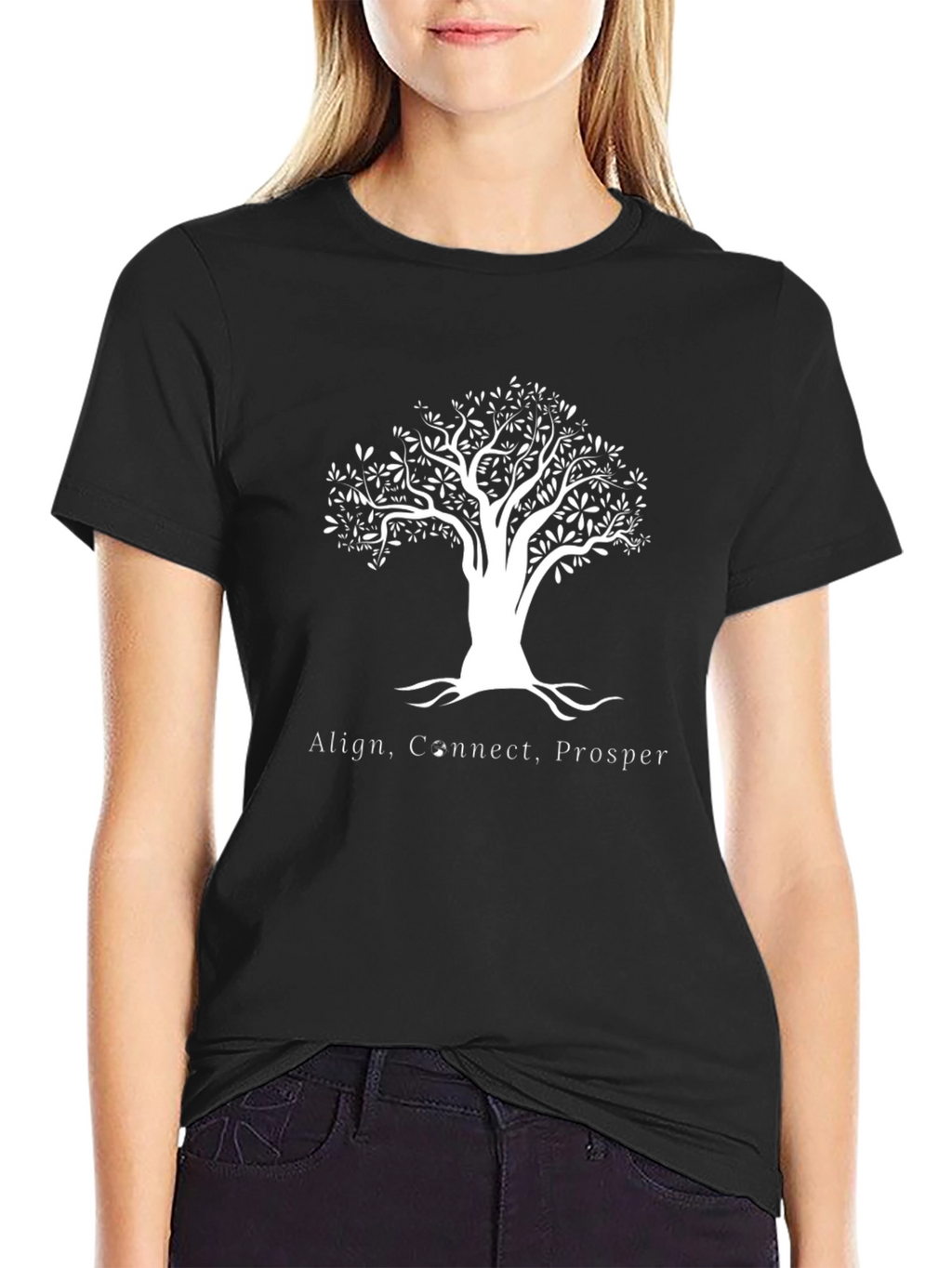 Align Connect Prosper Tree Graphic Tee