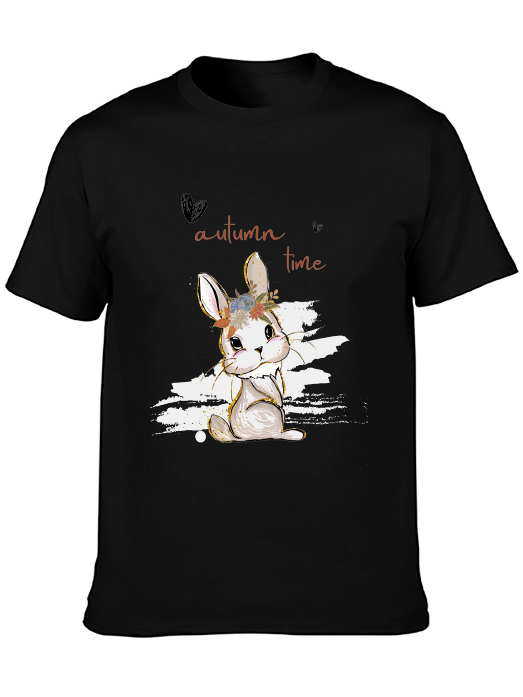 Autumn Rabbit T-Shirt - Cute Seasonal Design