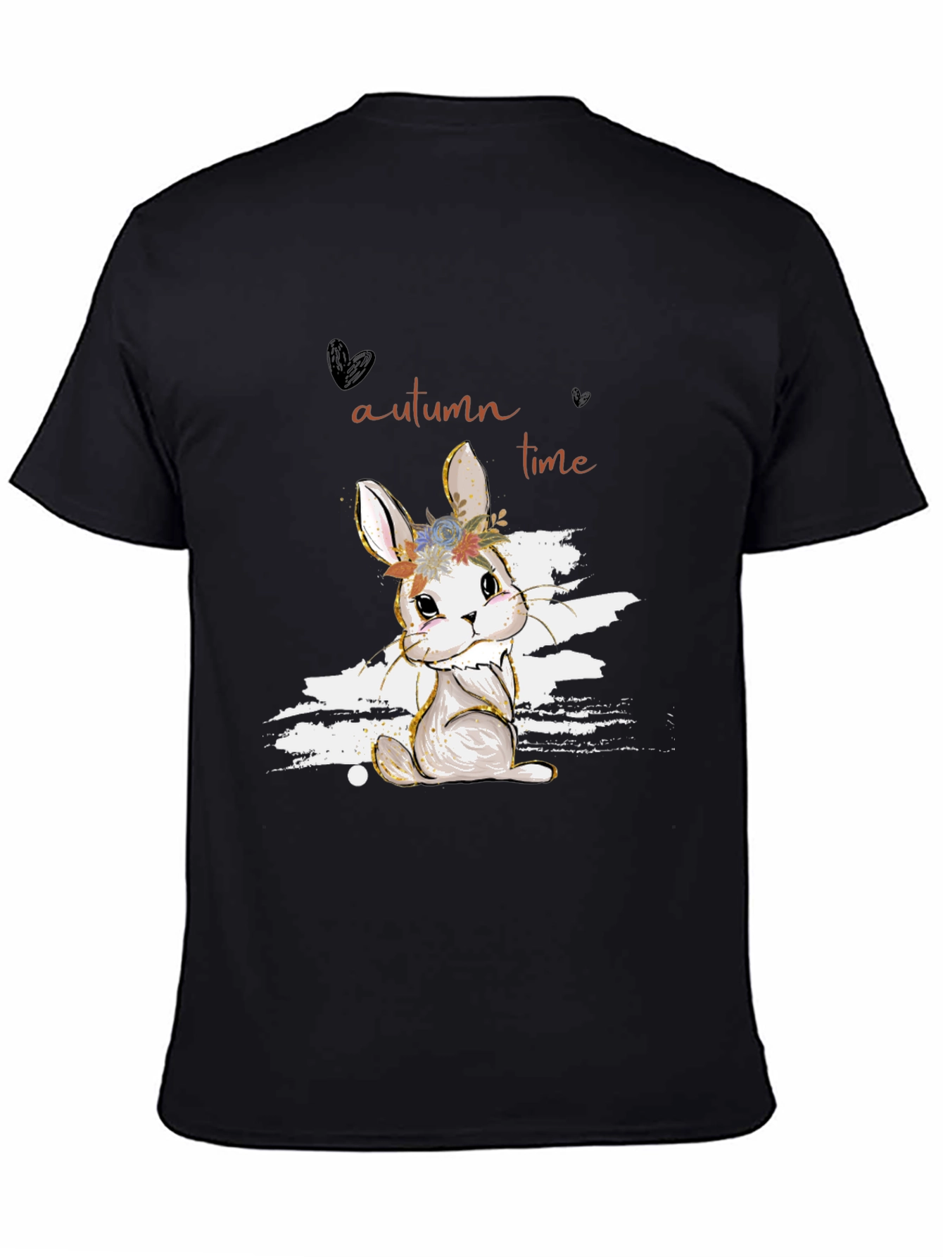 Autumn Rabbit T-Shirt - Cute Seasonal Design