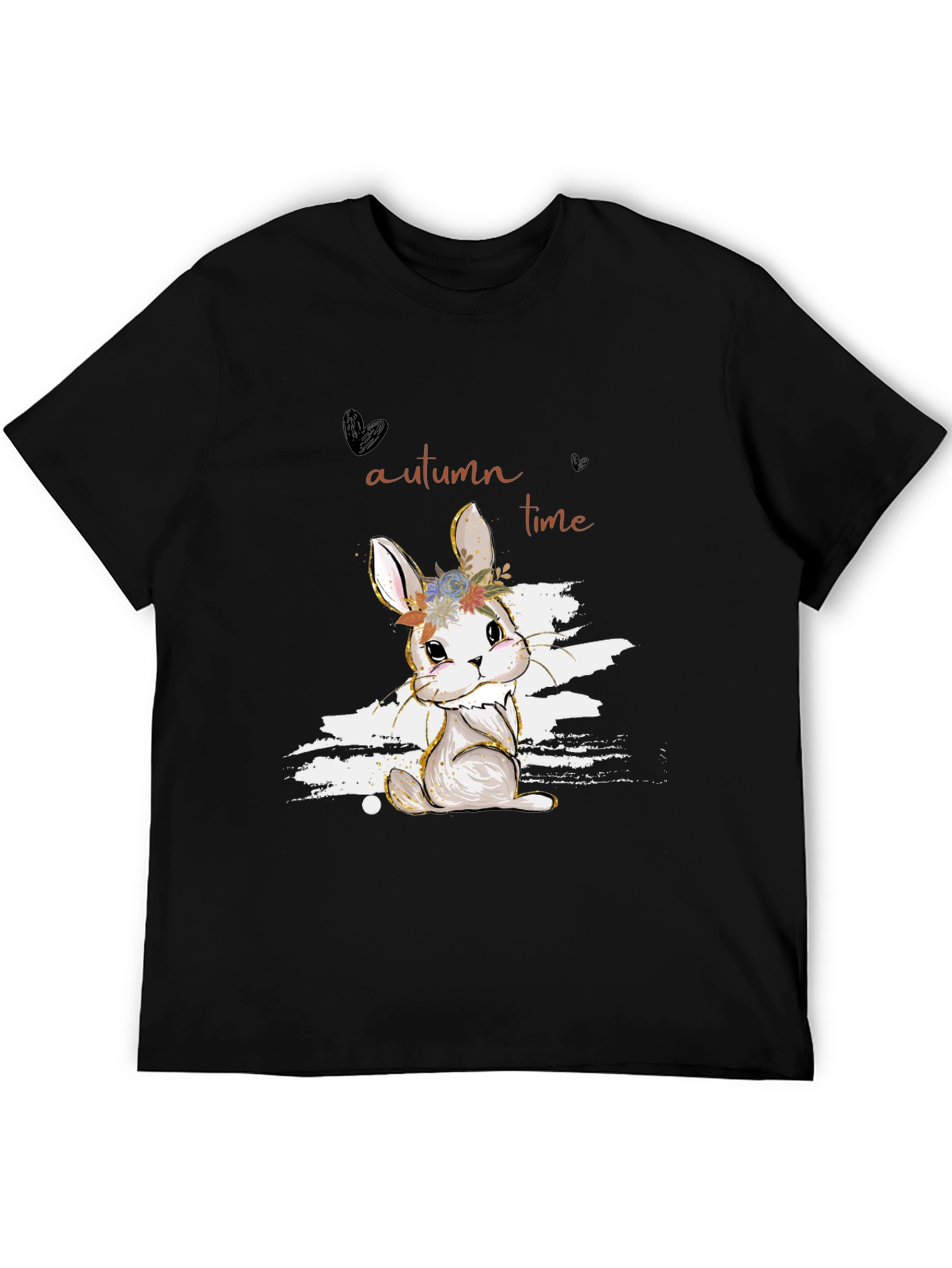 Autumn Rabbit T-Shirt - Cute Seasonal Design