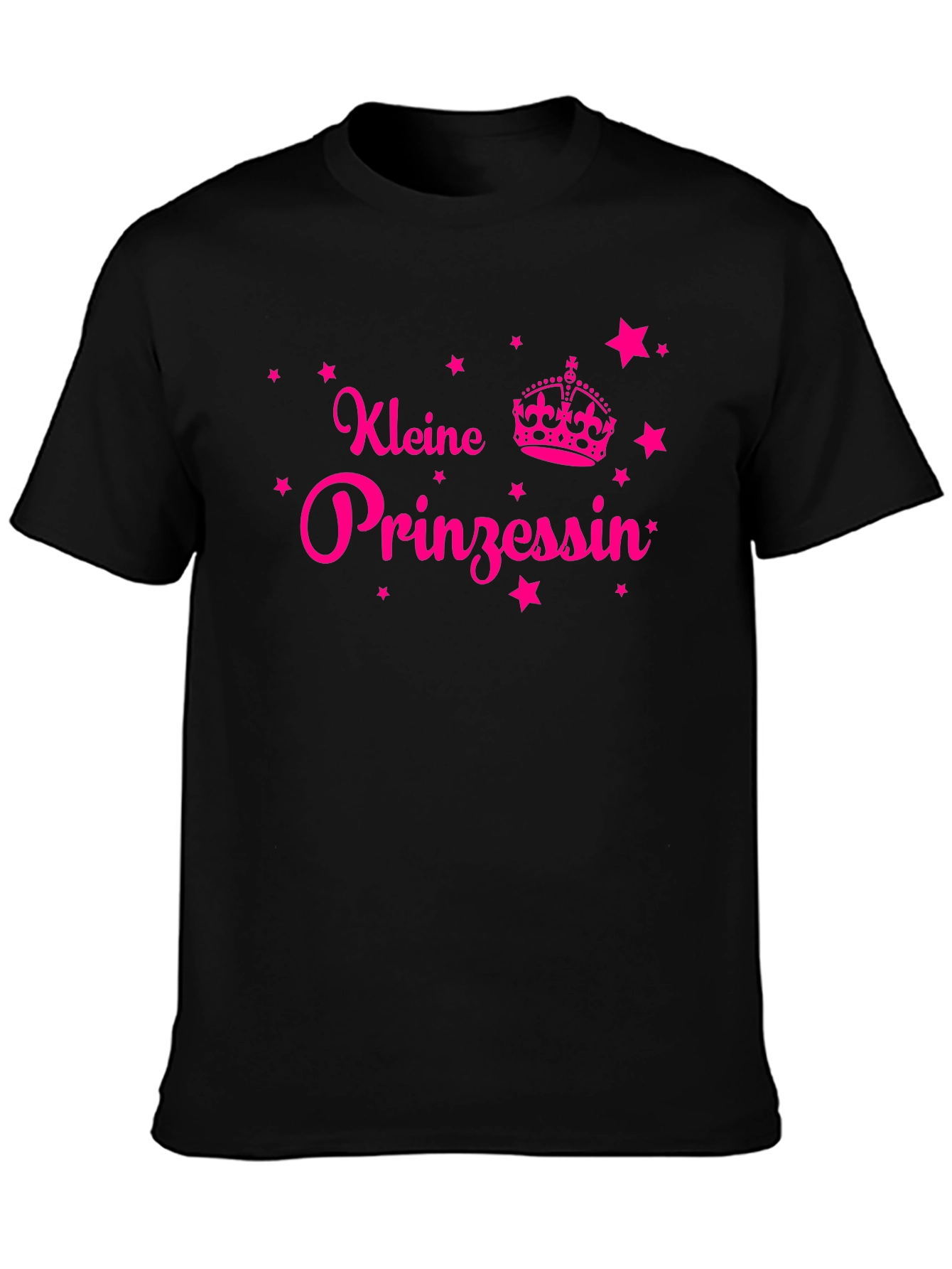 Kleine Prinzessin Black T-Shirt