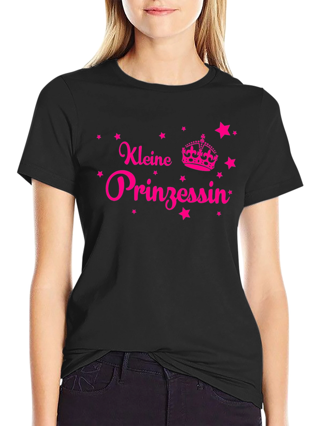 Kleine Prinzessin Black T-Shirt