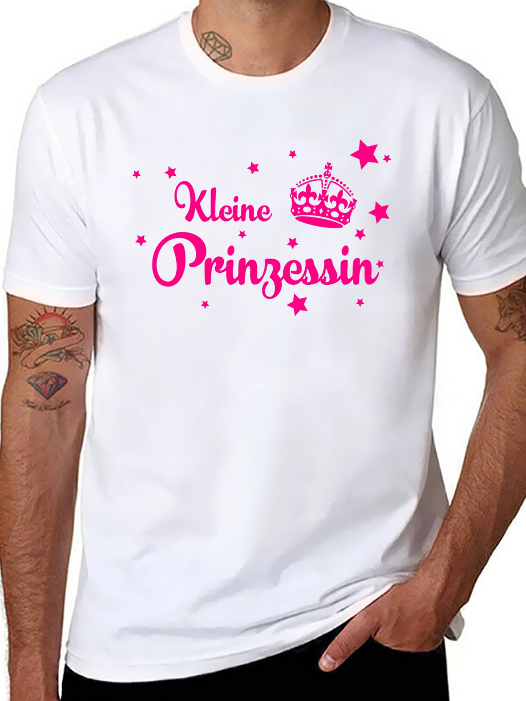 Kleine Prinzessin Black T-Shirt