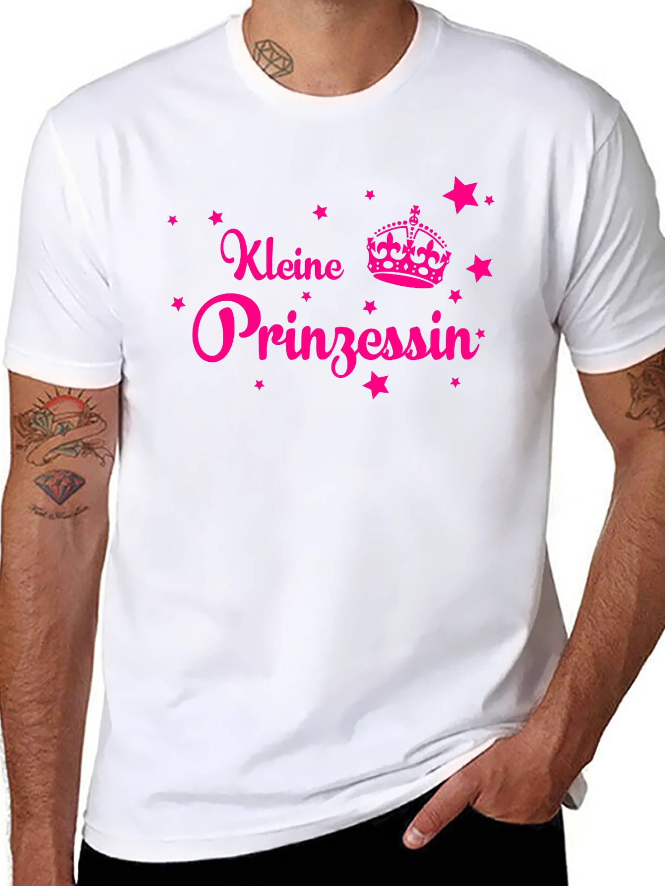 Kleine Prinzessin Black T-Shirt