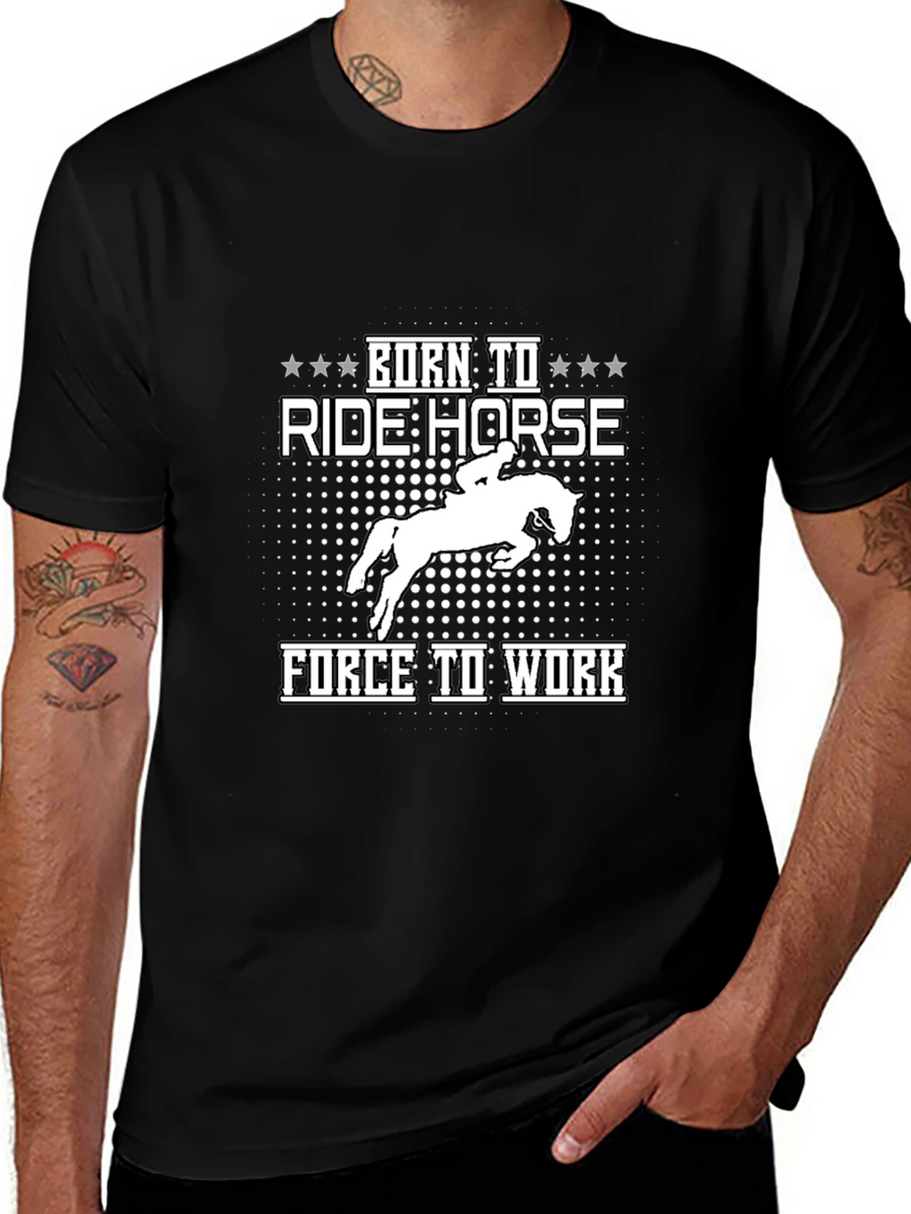 Born to Ride Horse T-Shirt
