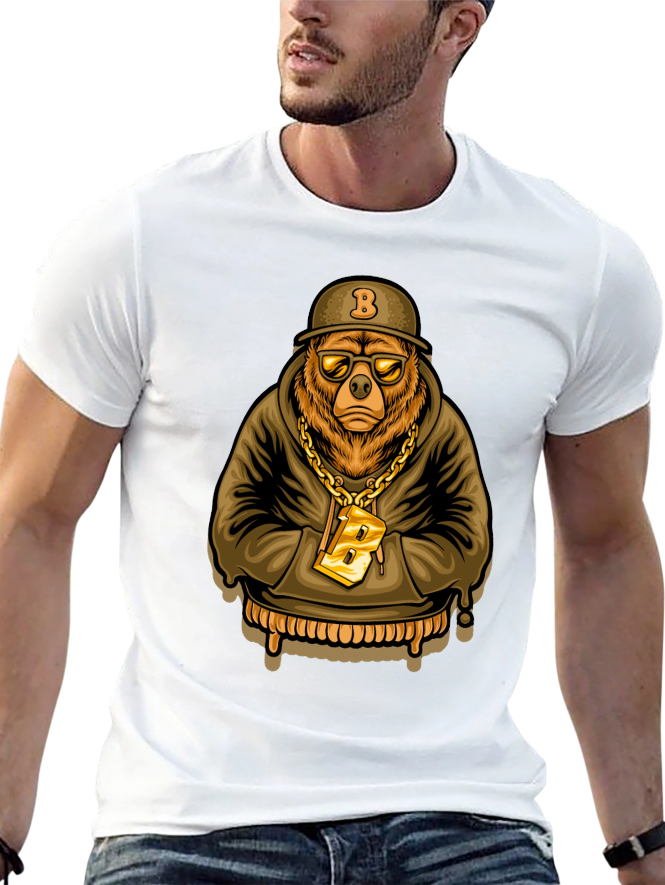 Cool Bear Graphic T-Shirt